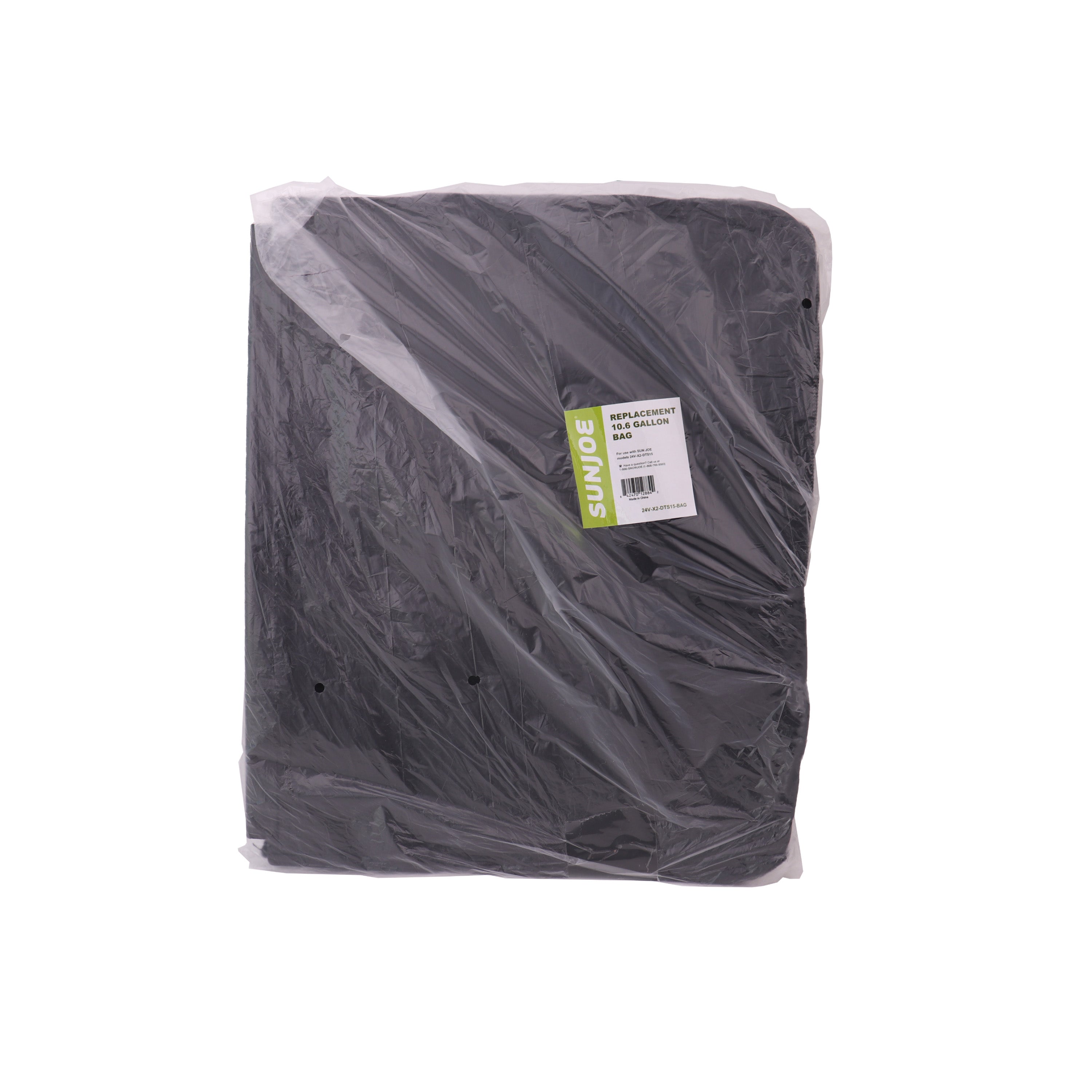 Packaging for dethatcher collection bag