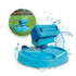 Aqua Joe AJ-OSPR20 Mini Gear-Driven Oscillating Sprinkler on Sled Base | Customizable Coverage | 4,250 Sq. Ft. Max Coverage