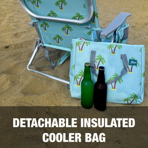 Detachable insulated cooler bag.