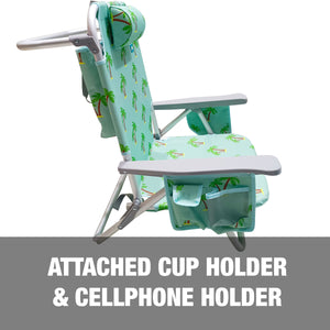 Attached cup holder and cellphone holder.