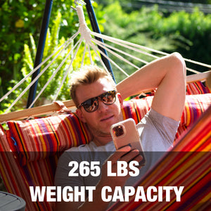 265 pound weight capacity.