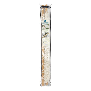 Storage and carry bag for the Bliss Hammocks 60-inch Wide White Cotton Rope Hammock.