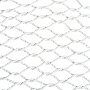 Close-up of the rope on the Bliss Hammocks 60-inch Wide Polyester Rope Hammock.