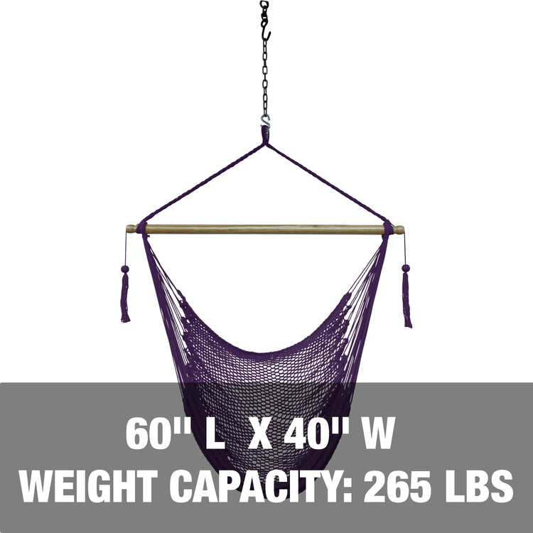 60 inch length and 40 inch width, with a weight capacity of 265 pounds.