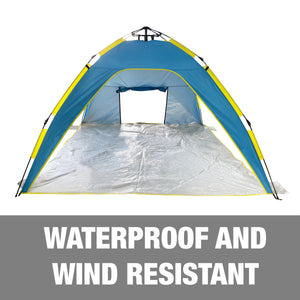 Waterproof and wind resistant.
