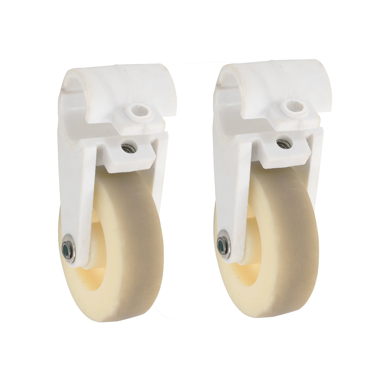 Bliss Hammocks Set of 2 White Wheels for Gravity Free Chairs.