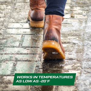 melt eco blend ice melt on walking surface