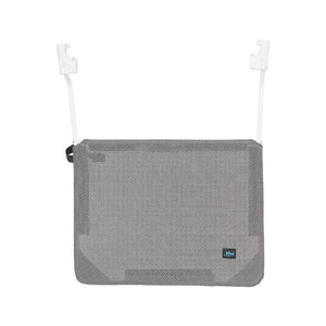 Bliss Hammocks Canopy for Rocking Chair in the gray trellis variation.
