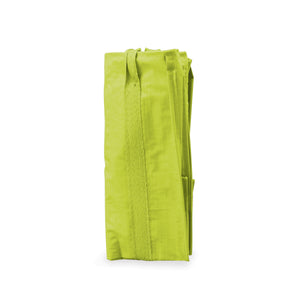 Folded up Sun Joe 70-gallon heavy-duty all-purpose garden leaf and debris bag.