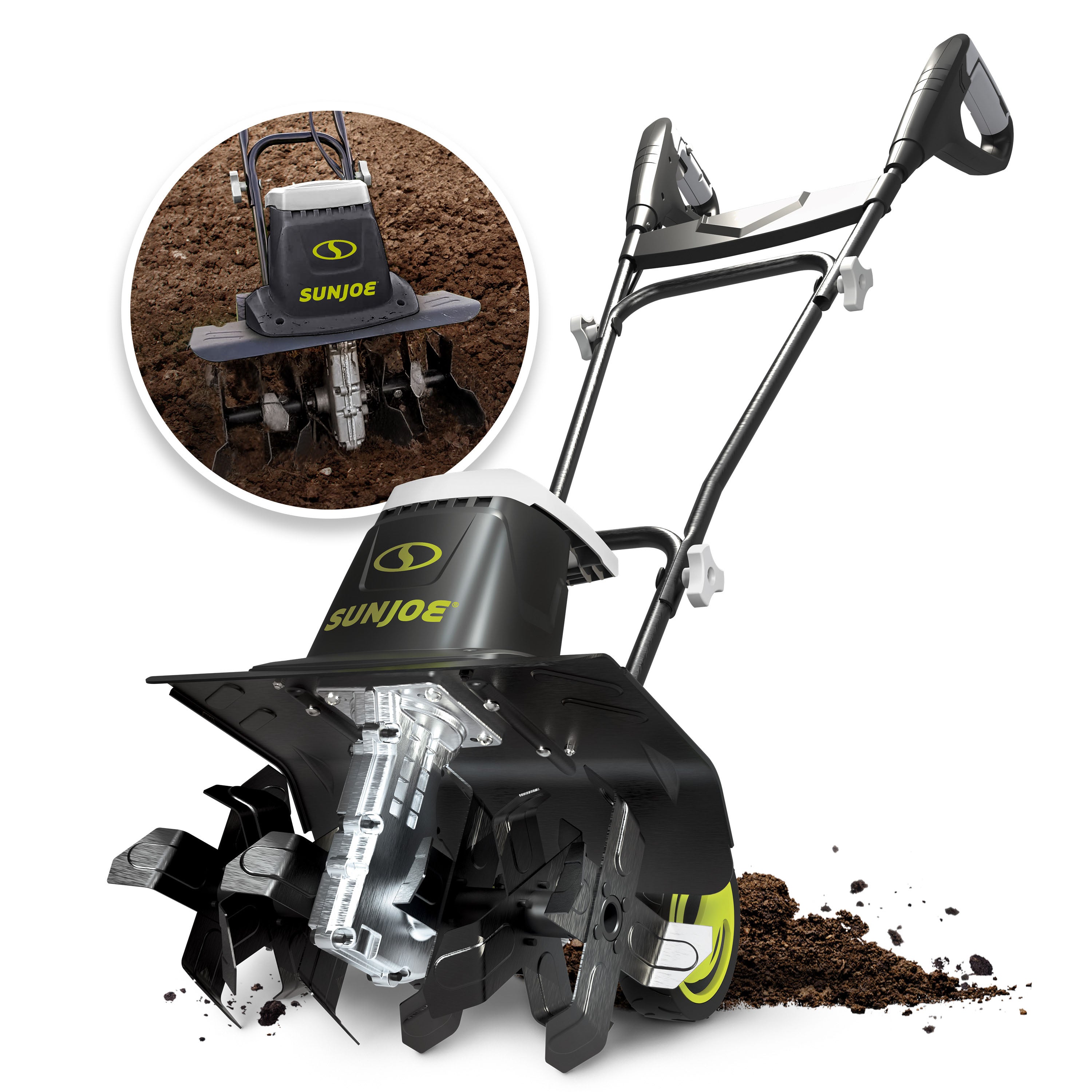 Sun-Joe-16-inch-12-AMP-Electric-Garden-Tiller/Cultivator---TJ603E