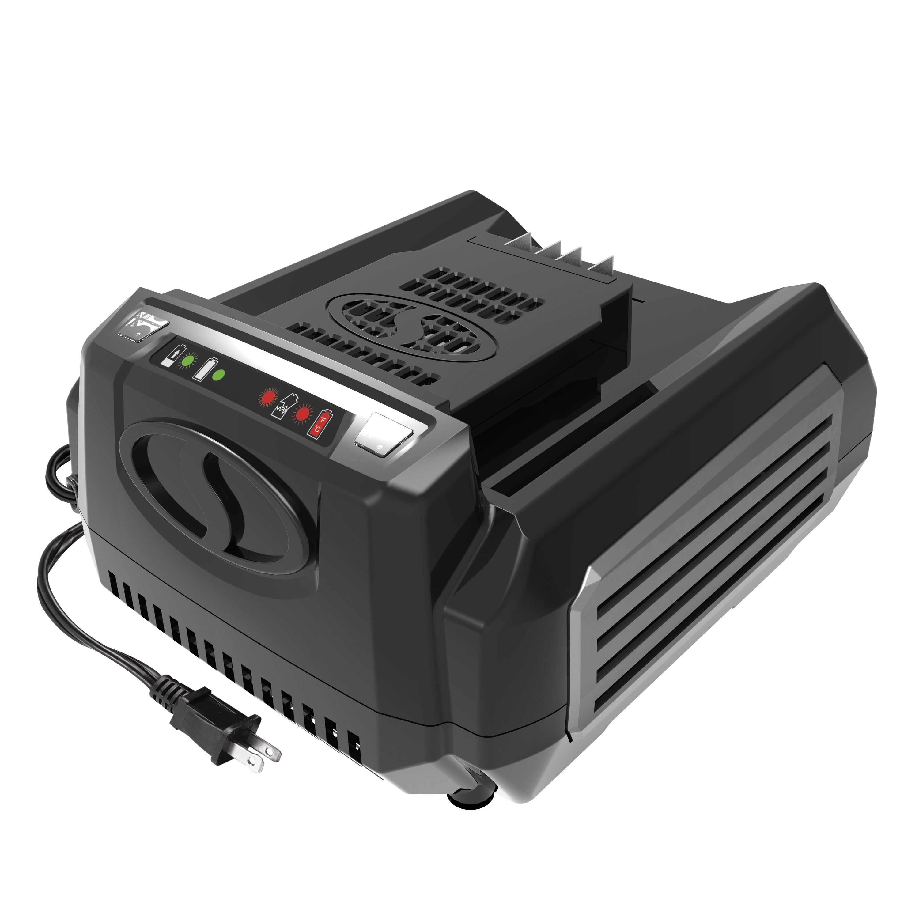 Snow Joe + Sun Joe Rapid Charger for 100 Volt iON100V Series Tools Snow Joe + Sun Joe Rapid Charger for 100 Volt iON100V Series Tools