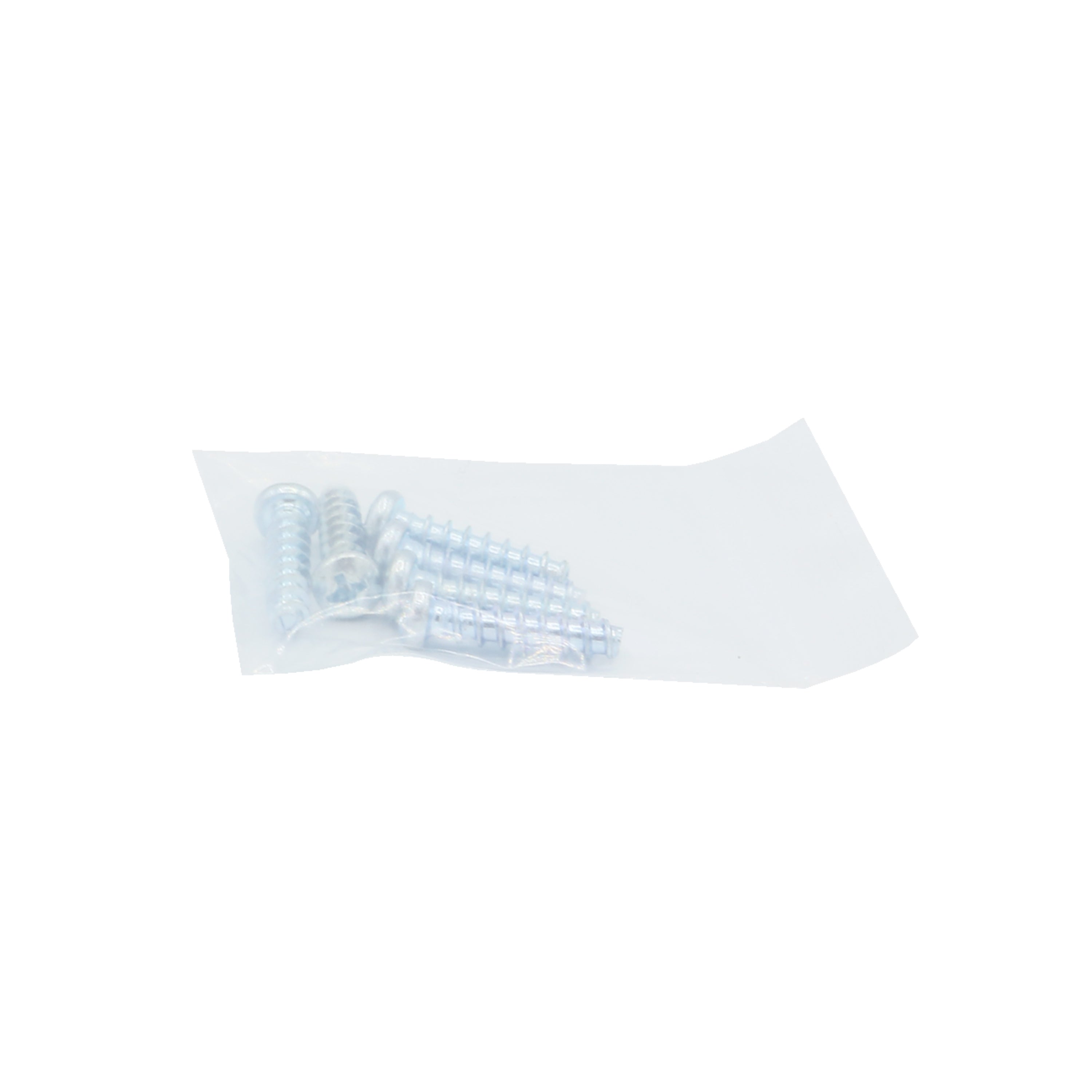 Plastic bag with screws for the side panels.