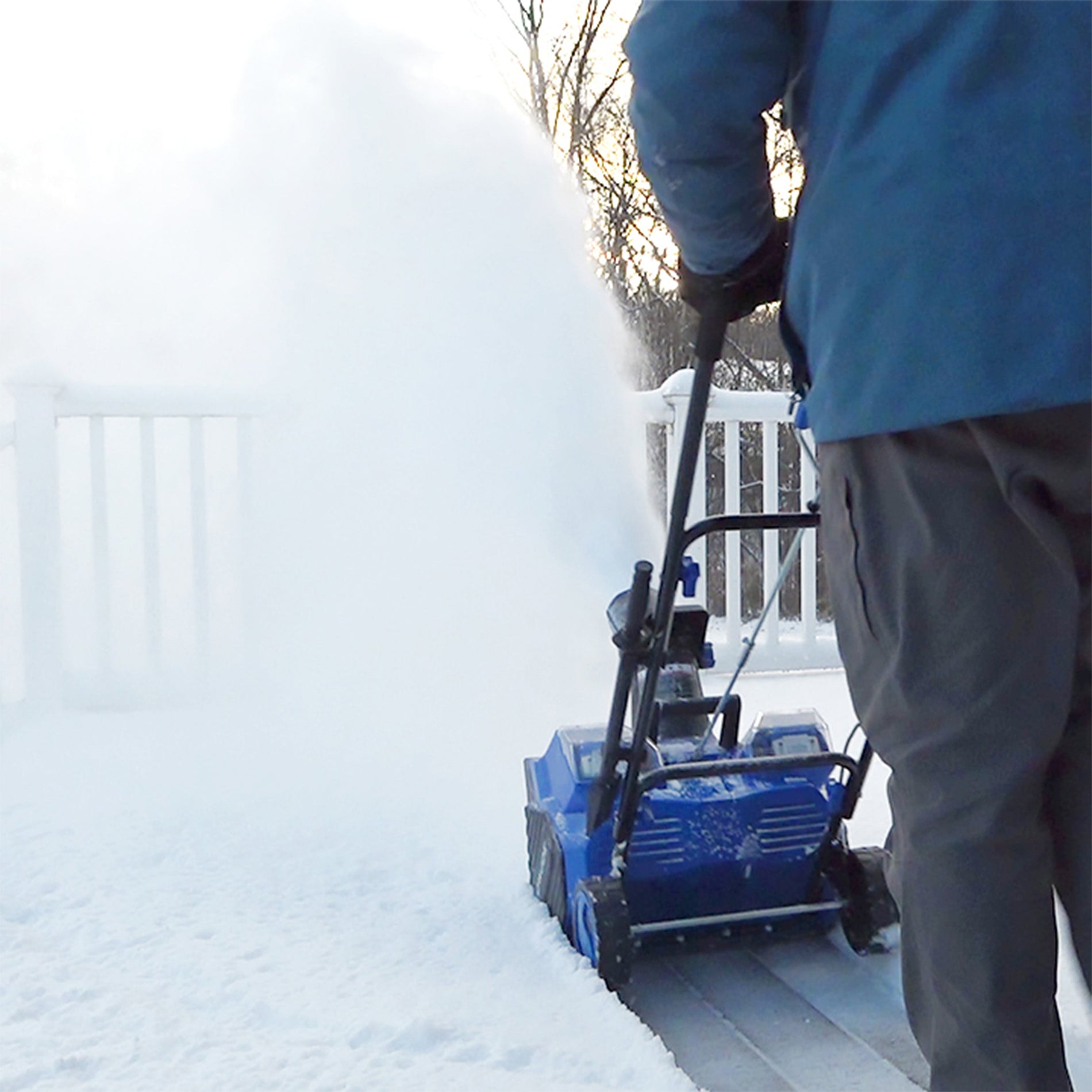 Gearadical Tested It: The Snow Joe Cordless Blower That Makes Snow Days Easier