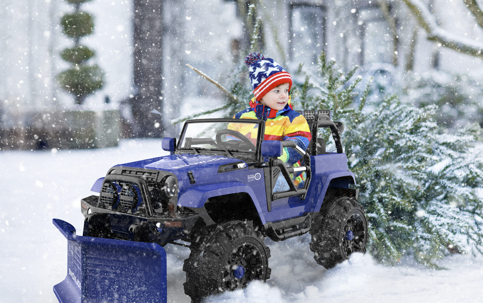 The Ultimate Winter Wonderland Ride - Snow Joe® Kids Ride-On IONMAX™ SUV Unveiled! - Fox 8 News