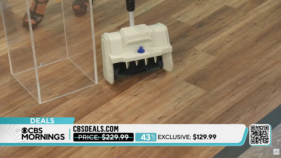 CBS Mornings Featuring Snow Joe Cordless Snow Shovel