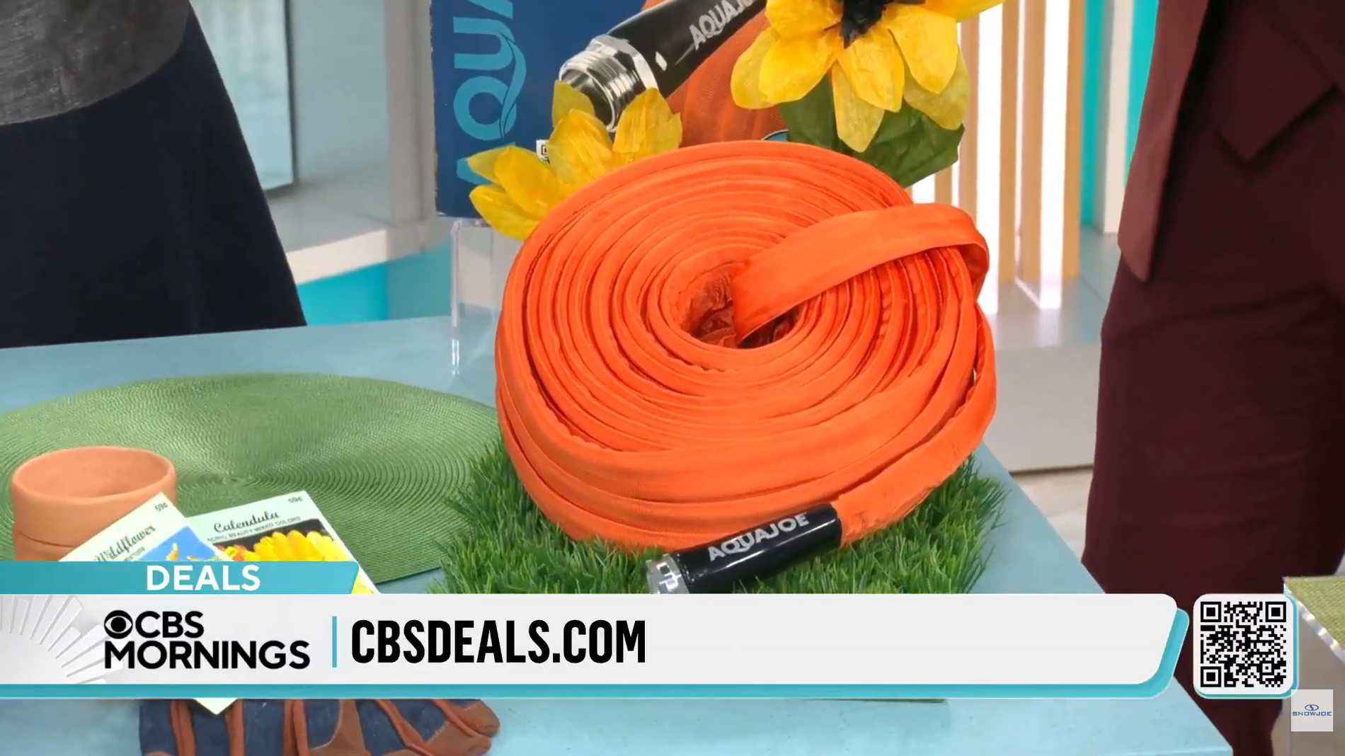 CBS Mornings Featuring Aqua Joe Contractor Grade Garden Hose