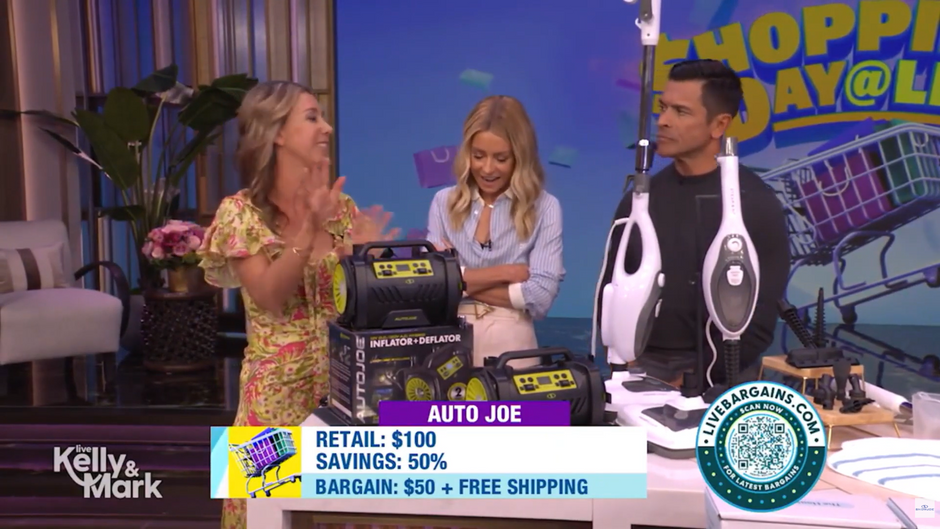 Kelly & Mark Show Featuring Auto Joe Tire Inflator/Deflator