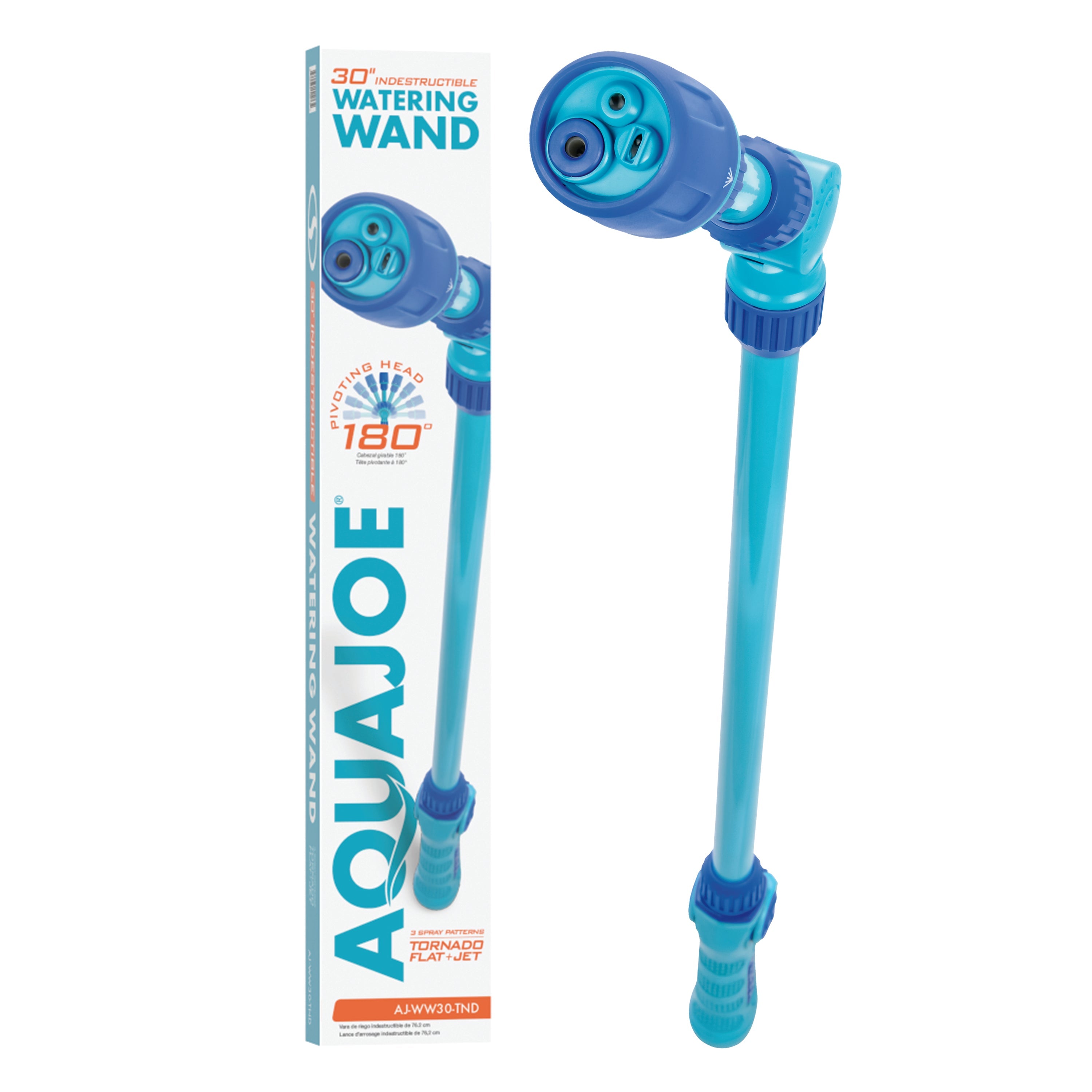 Aqua Joe Garden Watering Bundle | 75ft Hose + Watering Wand