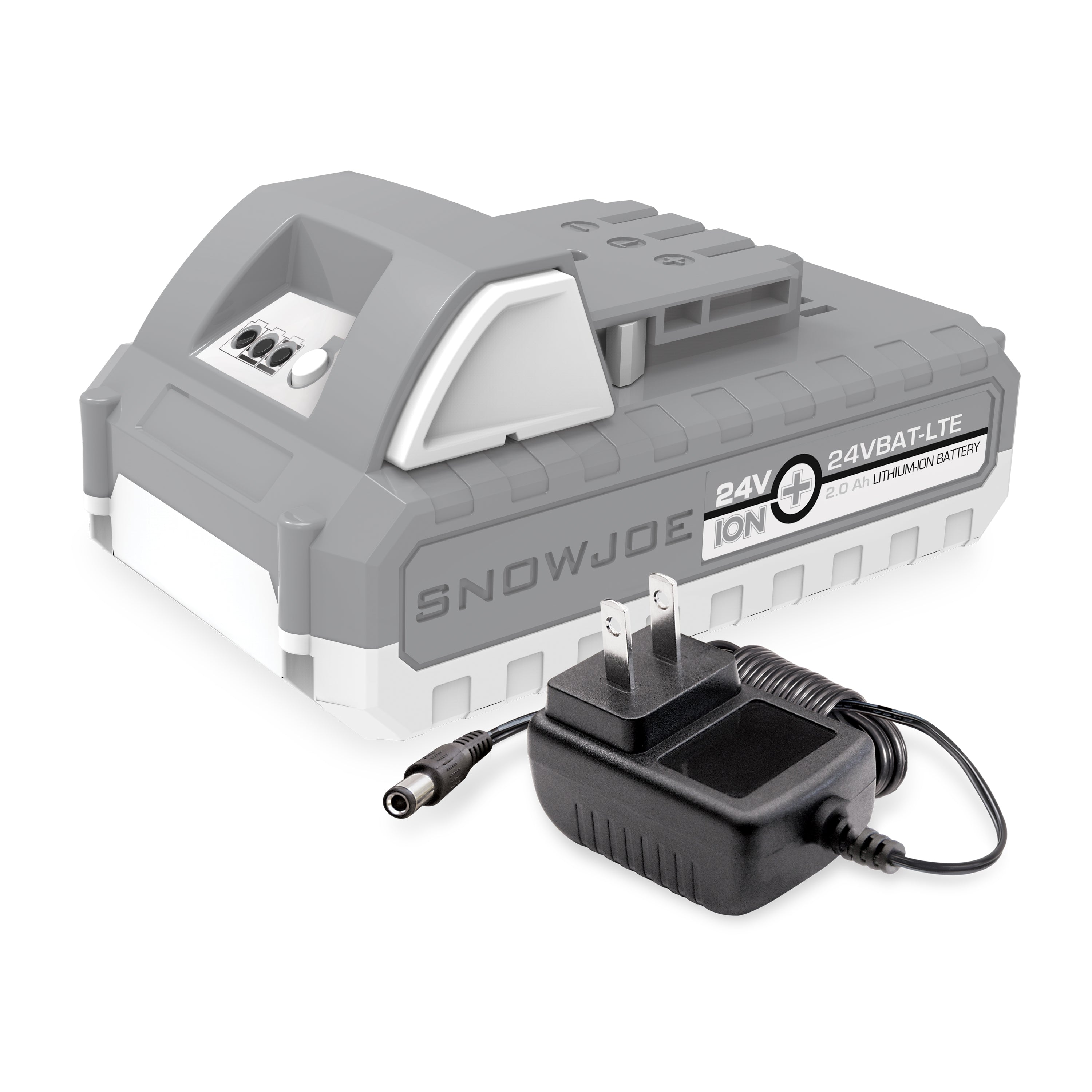 Snow Joe + Sun Joe CERTIFIED AUTHENTIC 24V-2AMP-SK1 24-Volt* IONMAX Starter Kit | W/ 2.0-Ah Battery + Charger