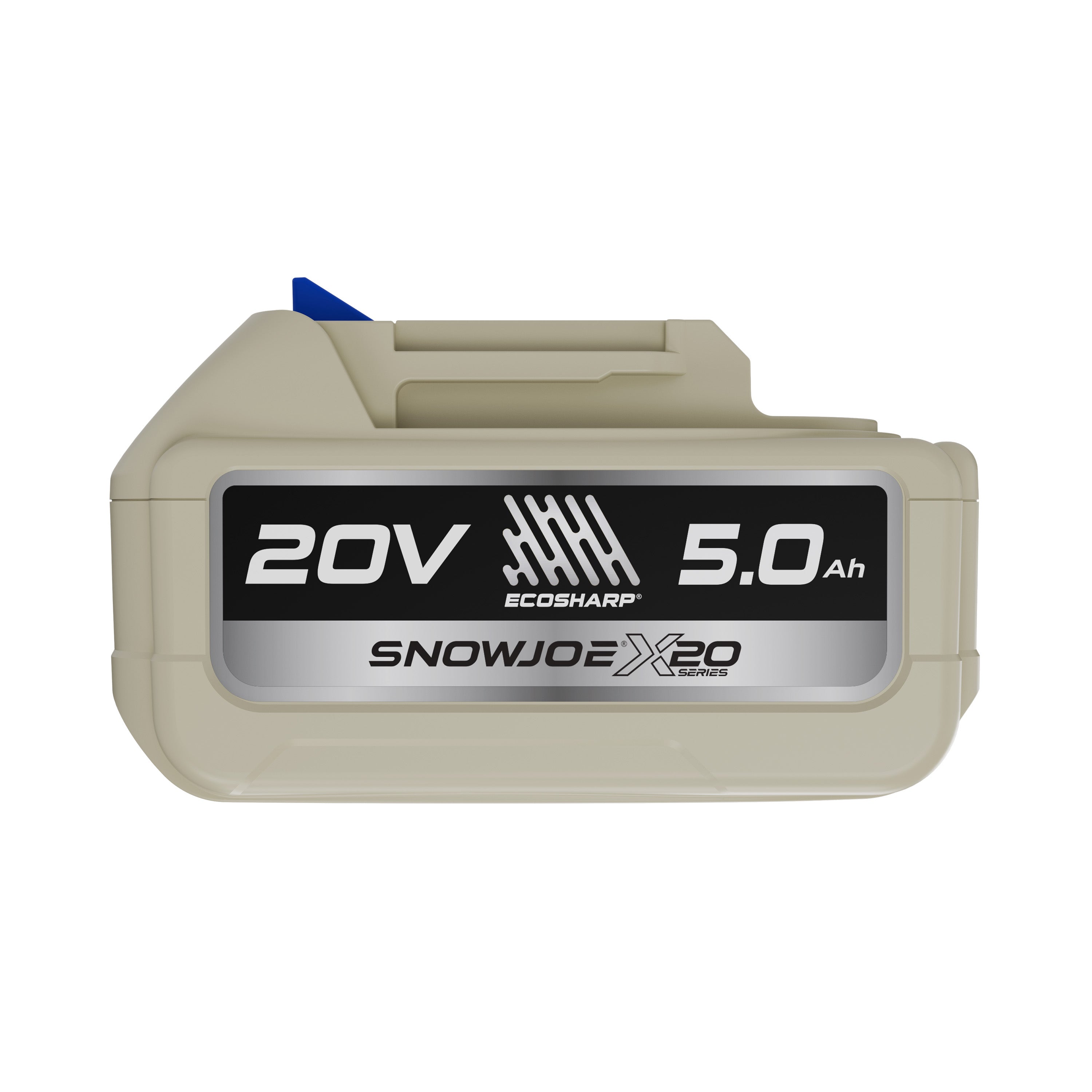 Sun Joe X20-Series 20-Volt* 5000-mAh (5-Amp hour) Lithium-ION Battery | For Use with Universal ECOSHARP® Devices | w/LED Indicator