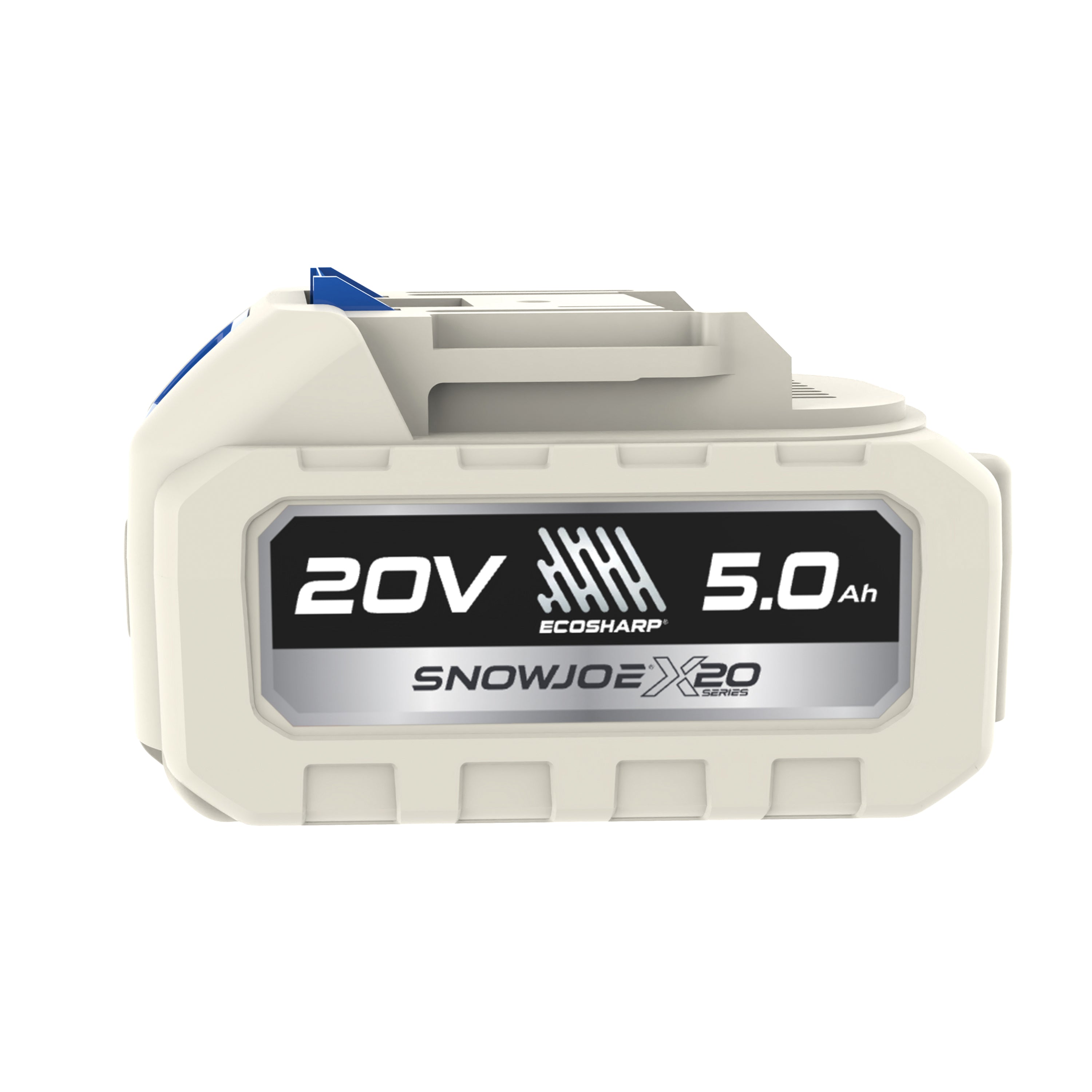 Sun Joe X20-Series 20-Volt* 5000-mAh (5-Amp hour) Lithium-ION Battery | For Use with Universal ECOSHARP® Devices | w/LED Indicator