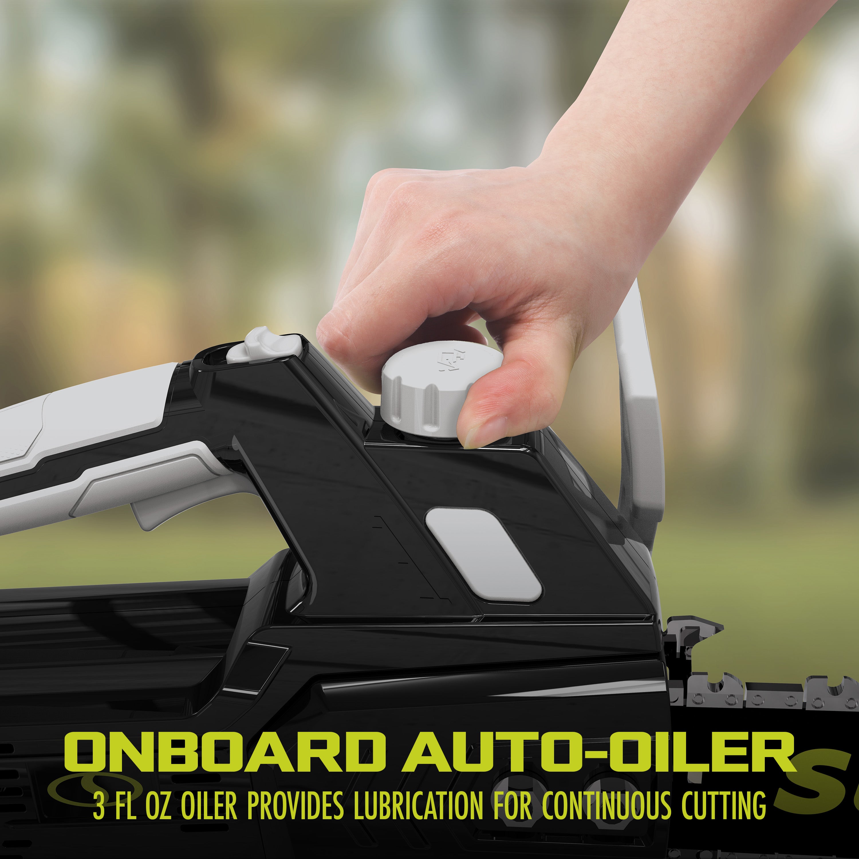 Sun Joe 24-Volt* IONMAX Cordless Chain Saw Kit | 10-inch | W/ 4.0-Ah Battery + Charger