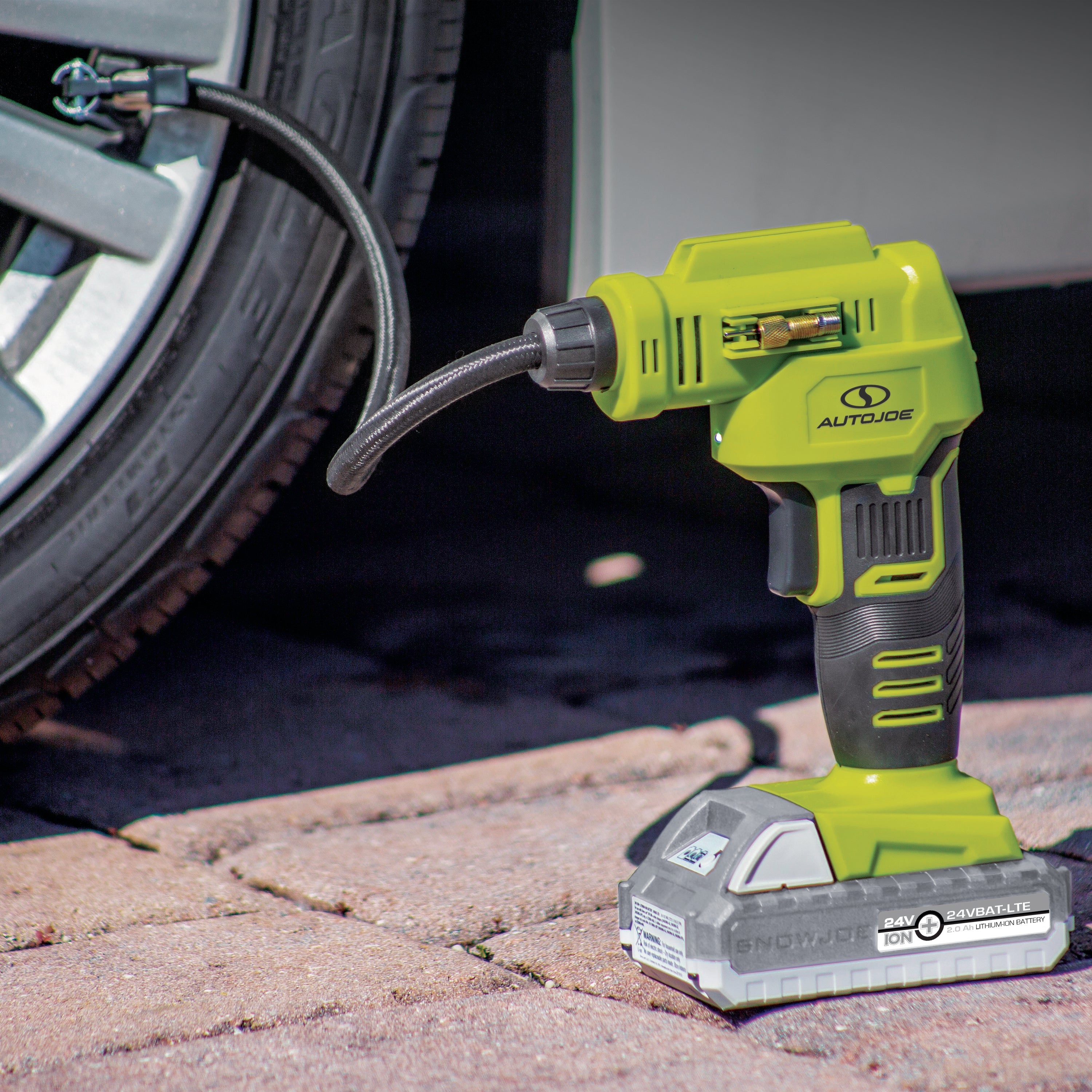 Sun Joe 24v Inflator 24V IONMAX High-Volume Inflator With