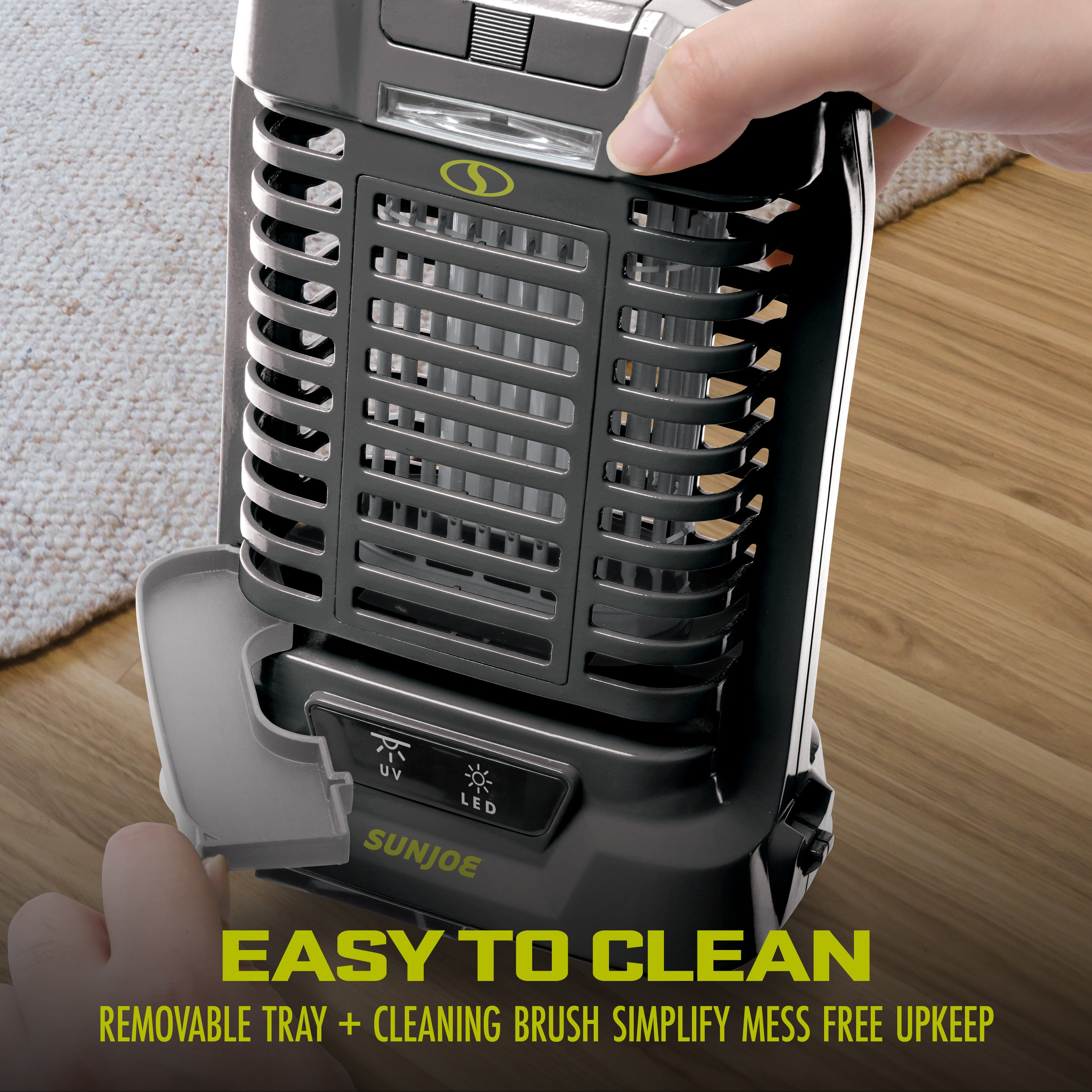 Sun Joe 24V-BZ100-LTE 24-Volt* IONMAX Cordless Indoor/Outdoor Bug Zapper Kit | 1-Acre Coverage | W/ 2.0-Ah Battery + Charger