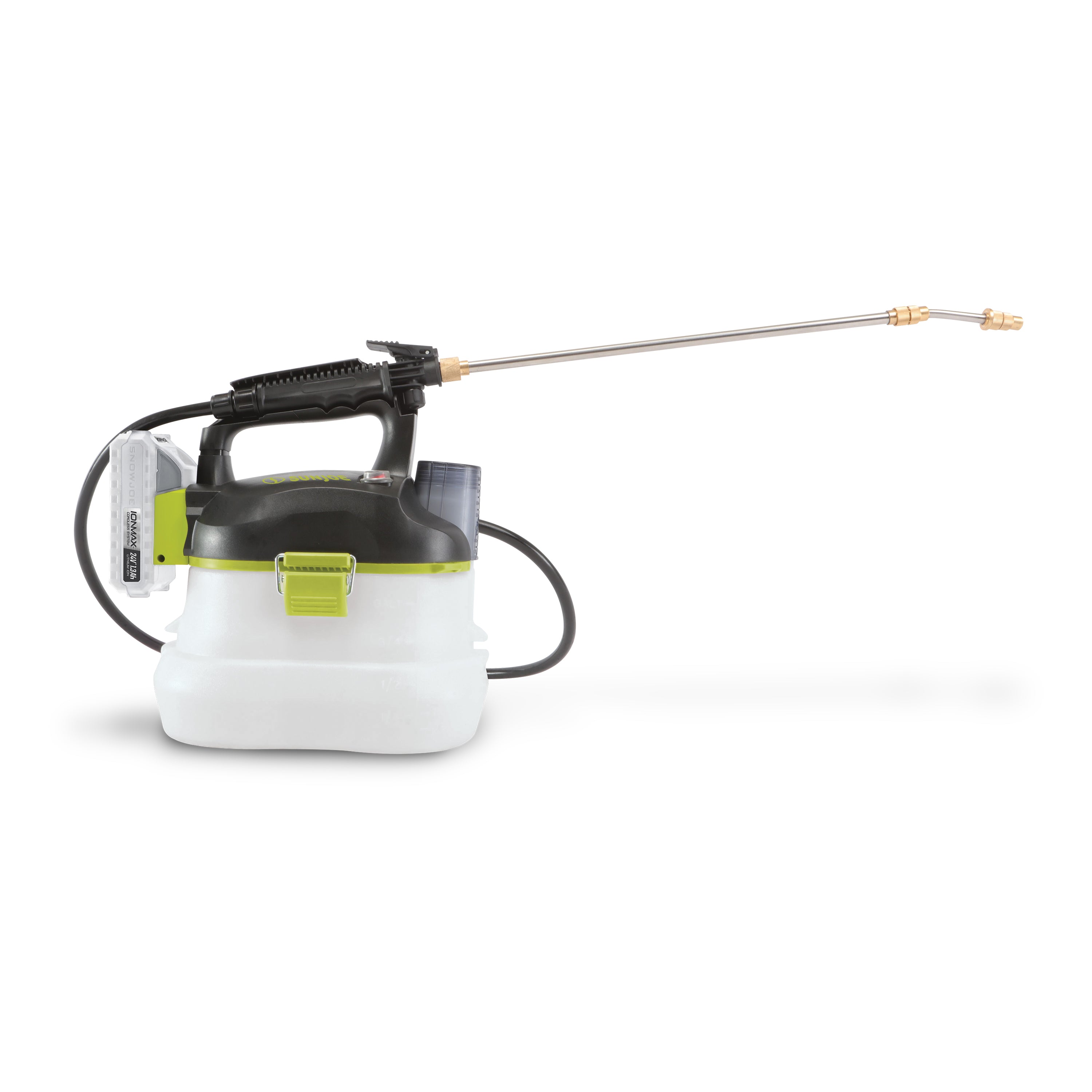 Sun Joe 24V IONMAX Cordless Electric Garden Sprayer, 1-Gallon Battery-Powered Multi-Use Lawn/Plant Sprayer + Watering Can | w/ Adjustable Wand +  Charger