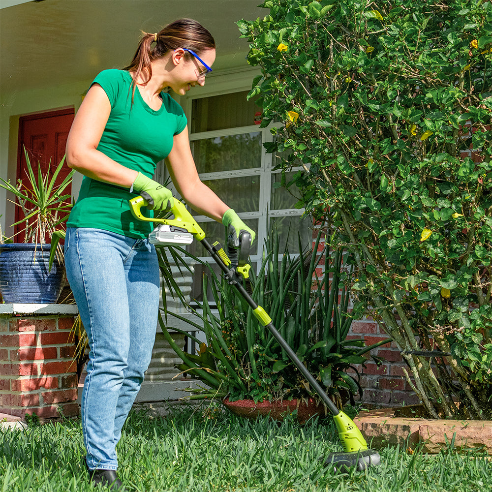 Sun Joe 24-Volt* IONMAX Cordless Garden Combo Kit | Leaf Blower | Grass Trimmer | Hedge Trimmer | W/ 2 x 2.0-Ah Batteries + Charger