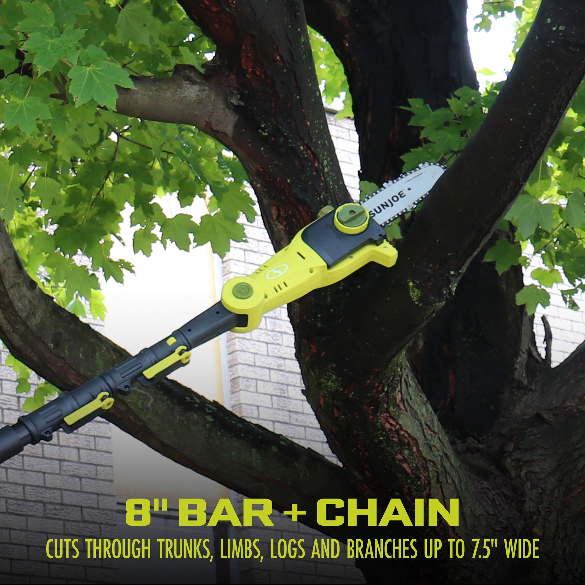 Sun Joe 24V-PS8-LTE pole saw kit image