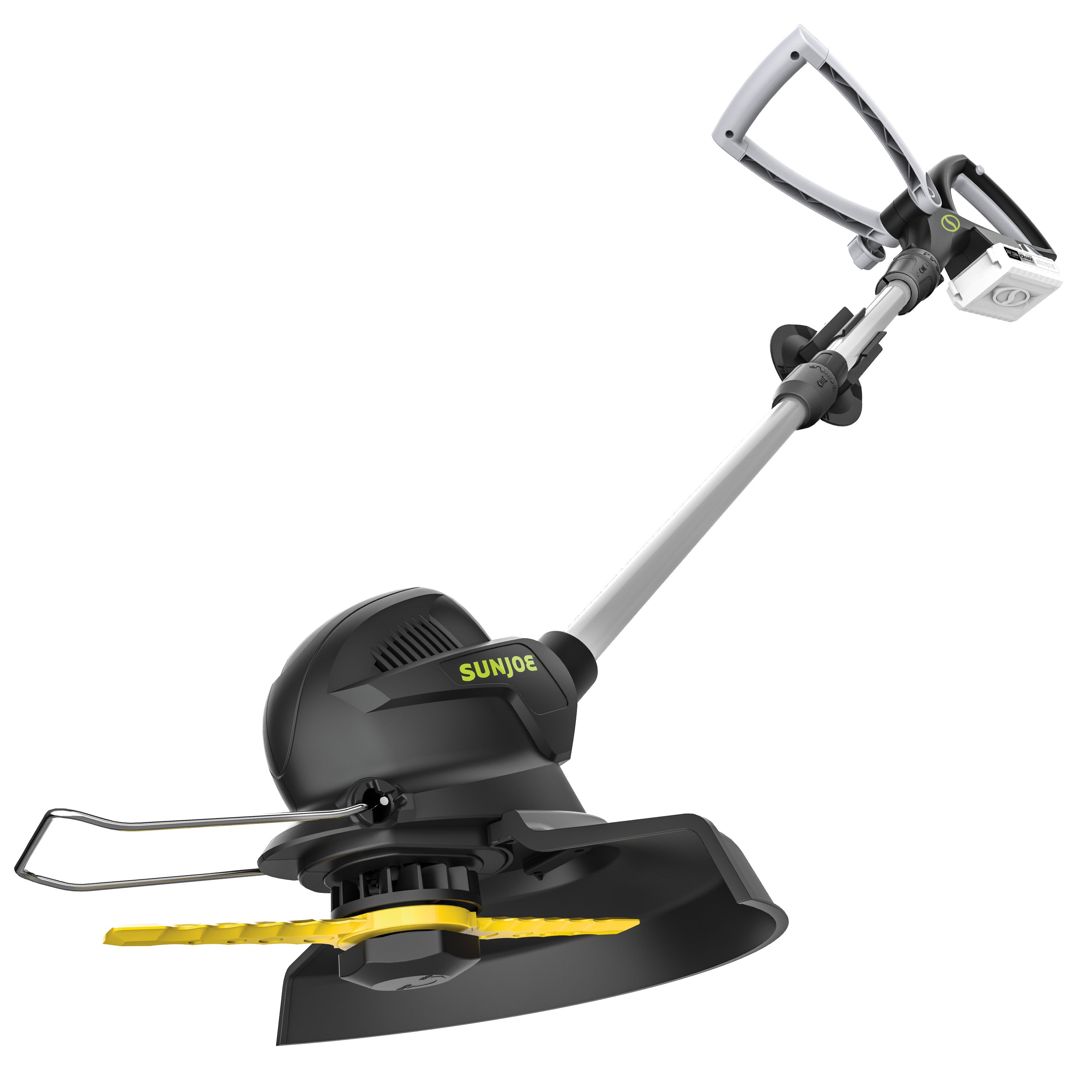 Sun Joe 24-Volt* IONMAX Cordless SharperBlade Stringless Lawn Trimmer Kit | 10-inch | W/ 2.0-Ah Battery + Charger