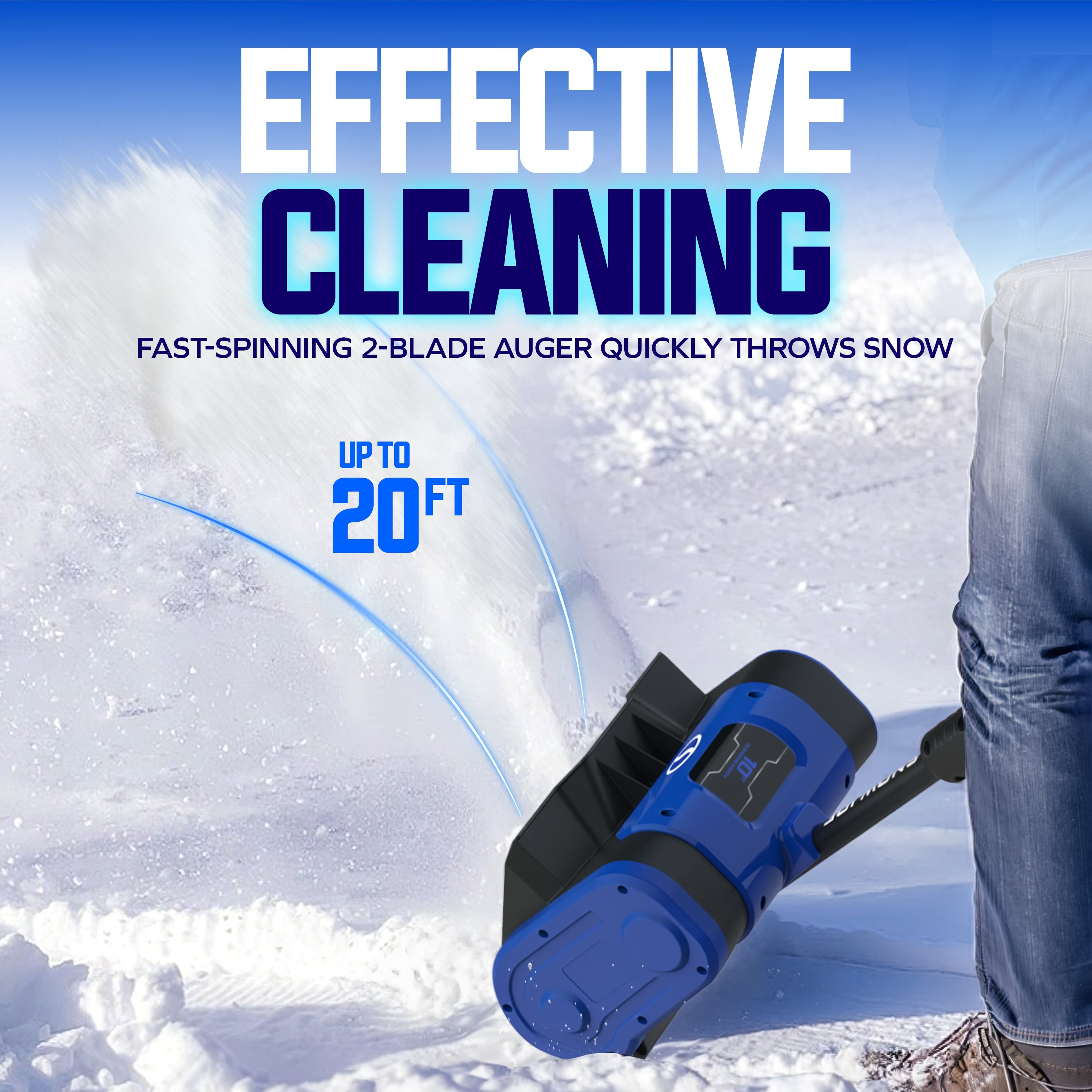 Snow Joe 24-Volt 10-Inch Cordless Snow Shovel