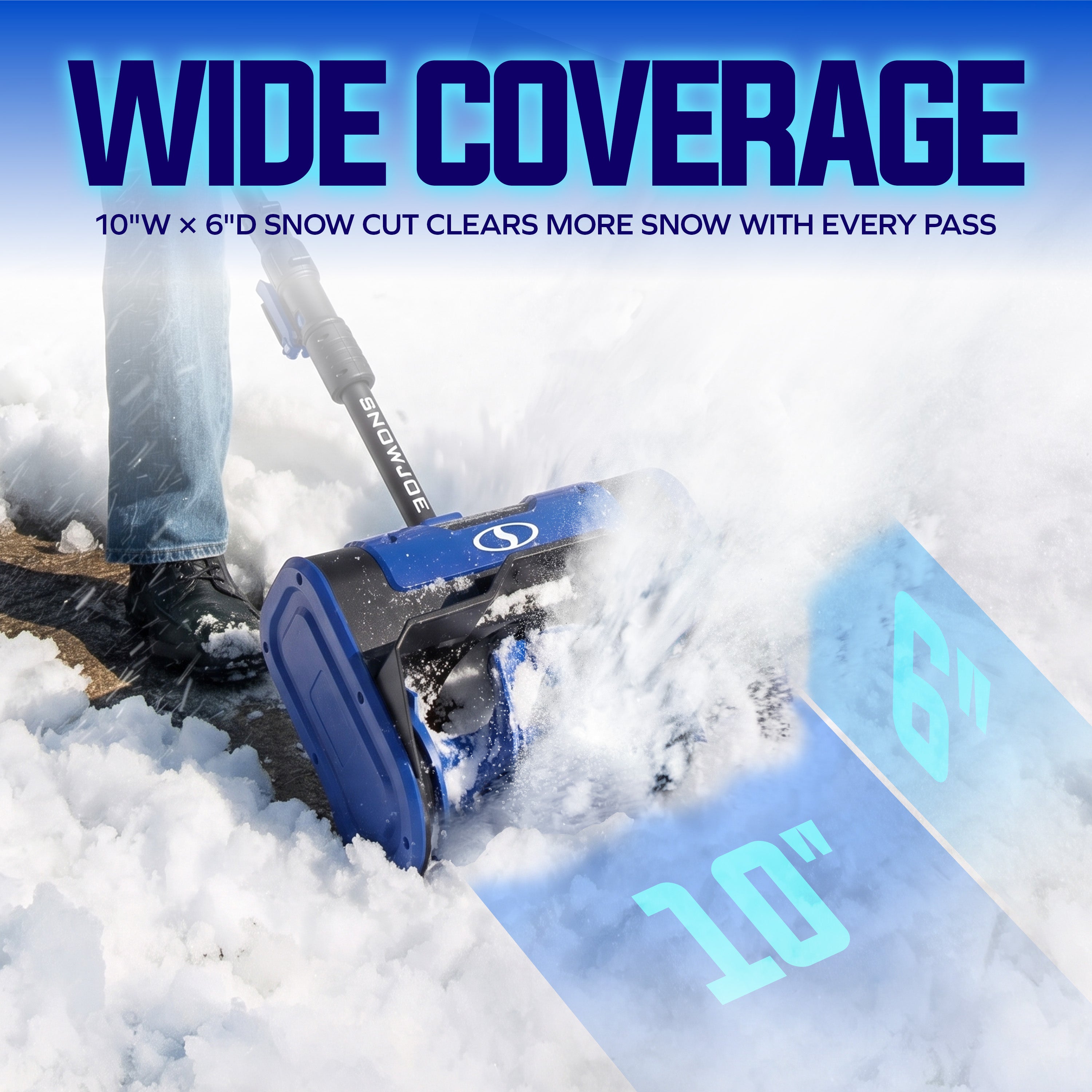 Snow Joe 24-Volt 10-Inch Cordless Snow Shovel