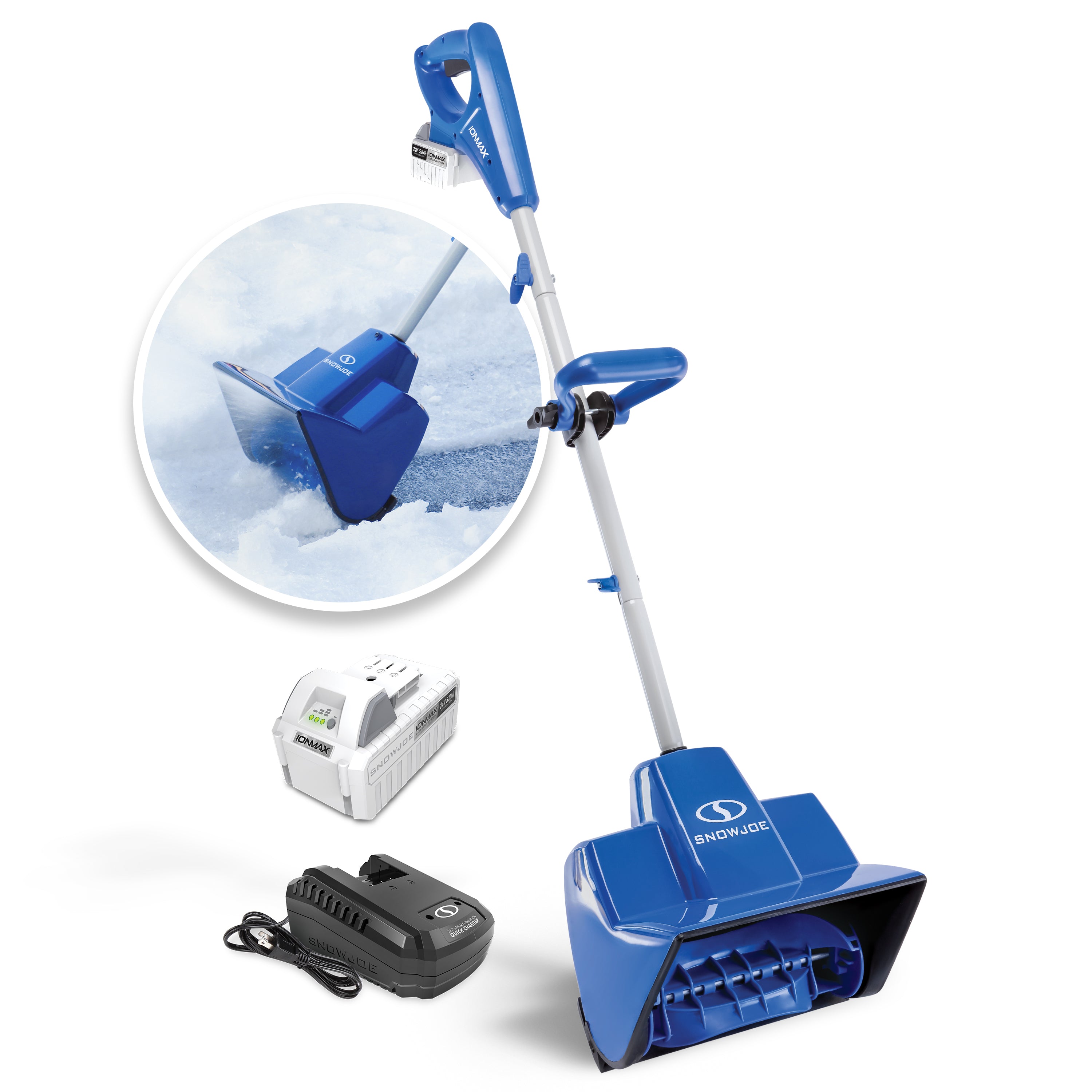 Snow Joe 24V-SS11-XR 24-Volt* IONMAX Cordless Snow Shovel Kit | 11-inch | W/ 5.0-Ah Battery + Charger