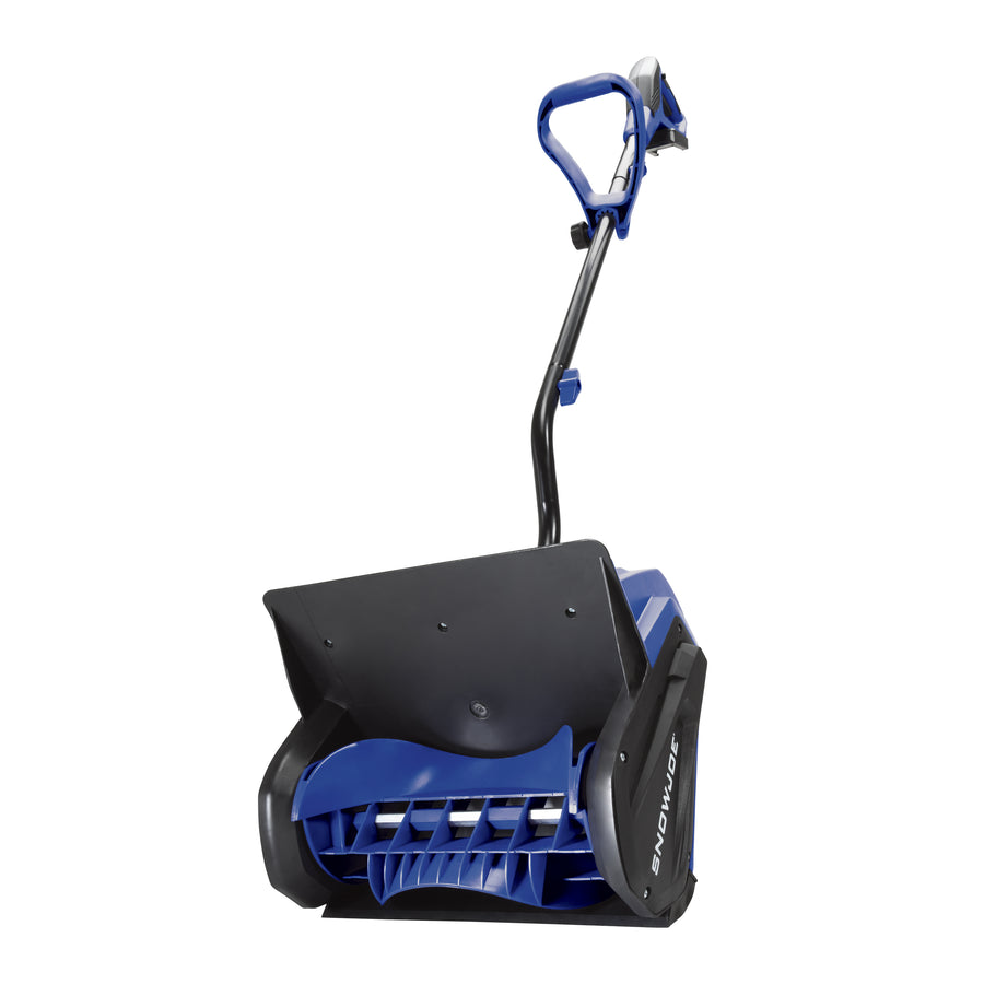 Snow Joe 24V-SS13-CT cordless snow shovel front angle