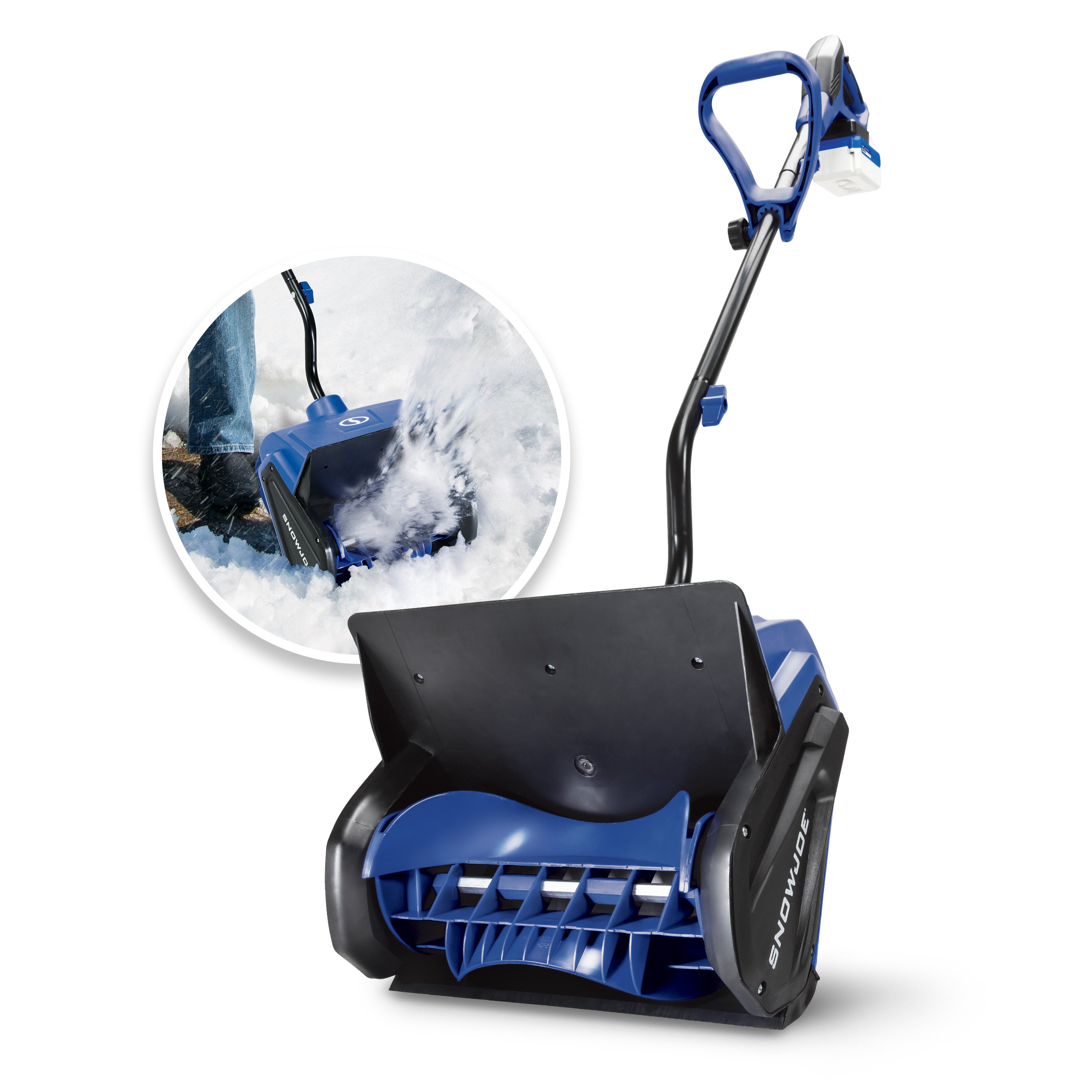 Snow Joe 24V-SS13-TV1 24-Volt* IONMAX Cordless Snow Shovel Bundle | W/ 4.0-Ah Battery, Charger, Cover, Ice Scraper and Extended Warranty