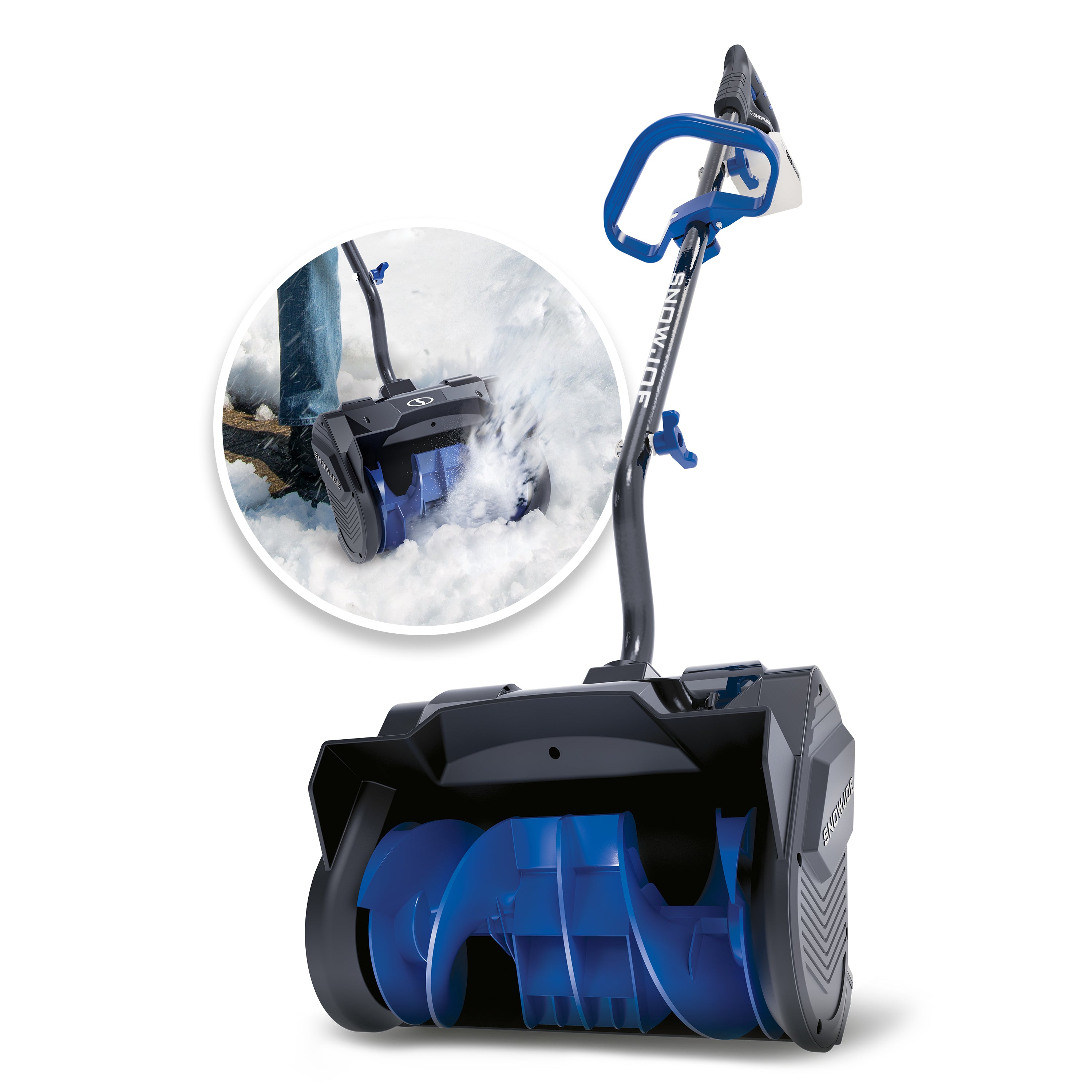 Snow Joe 24-Volt* IONMAX Cordless Snow Shovel Bundle | W/ 4.0-Ah Battery, Charger, Cover, Ice Scraper and Extended Warranty | CUT THE CORD®