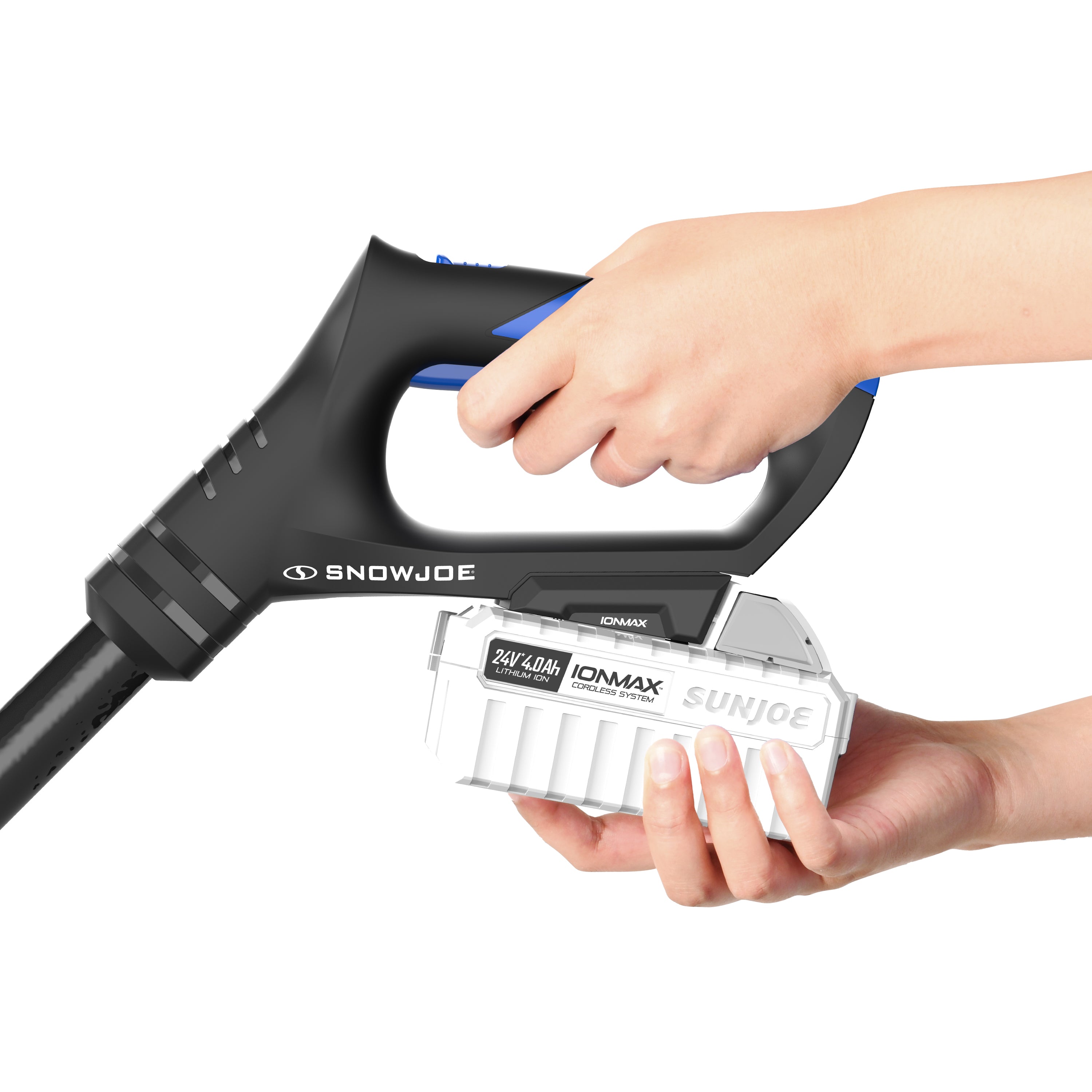 Snow Joe 24-Volt* IONMAX Cordless Snow Shovel Bundle | W/ 4.0-Ah Battery, Charger, Cover, Ice Scraper and Extended Warranty | CUT THE CORD®
