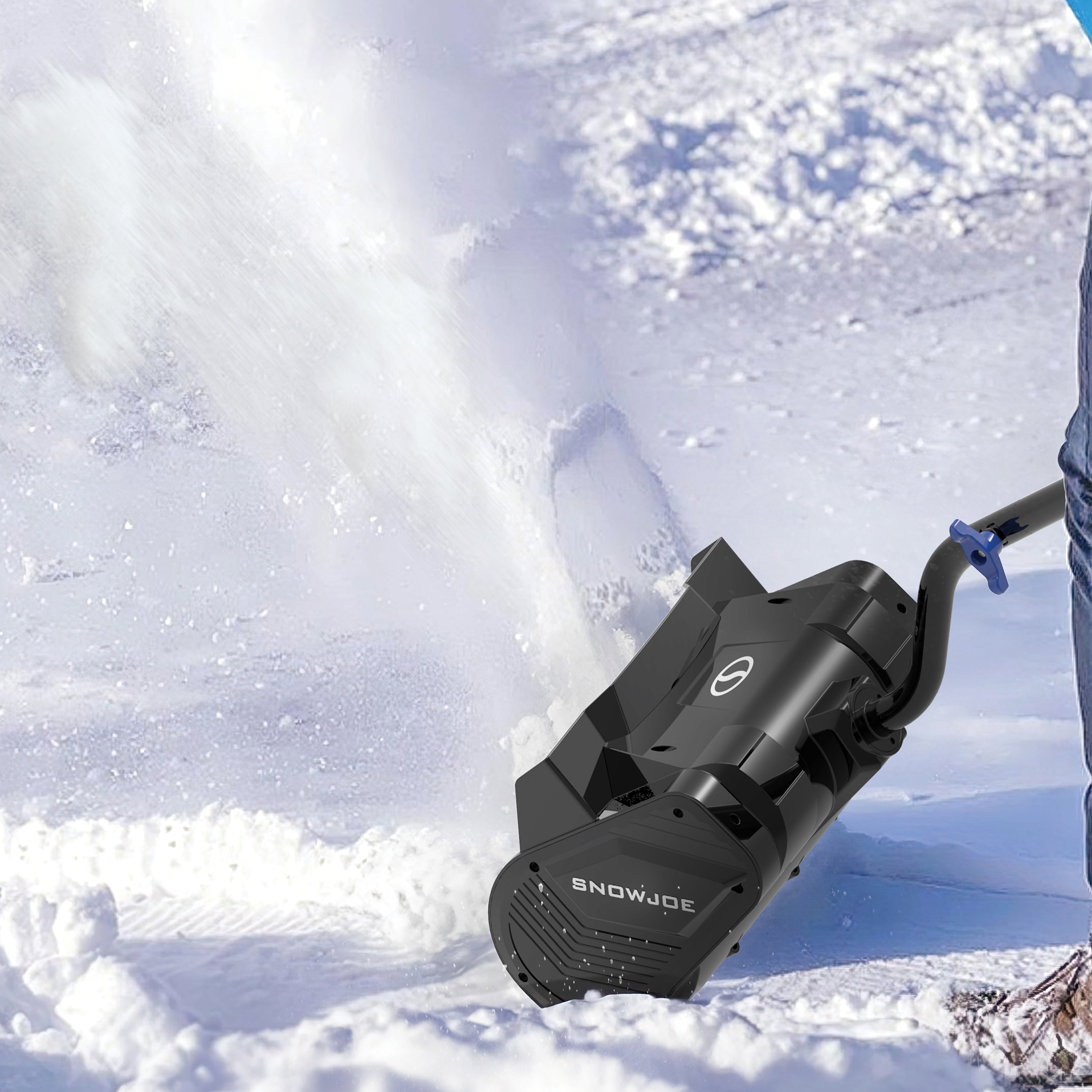 Snow Joe 24-Volt* IONMAX Cordless Snow Shovel Bundle | W/ 4.0-Ah Battery, Charger, Cover, Ice Scraper and Extended Warranty | CUT THE CORD®