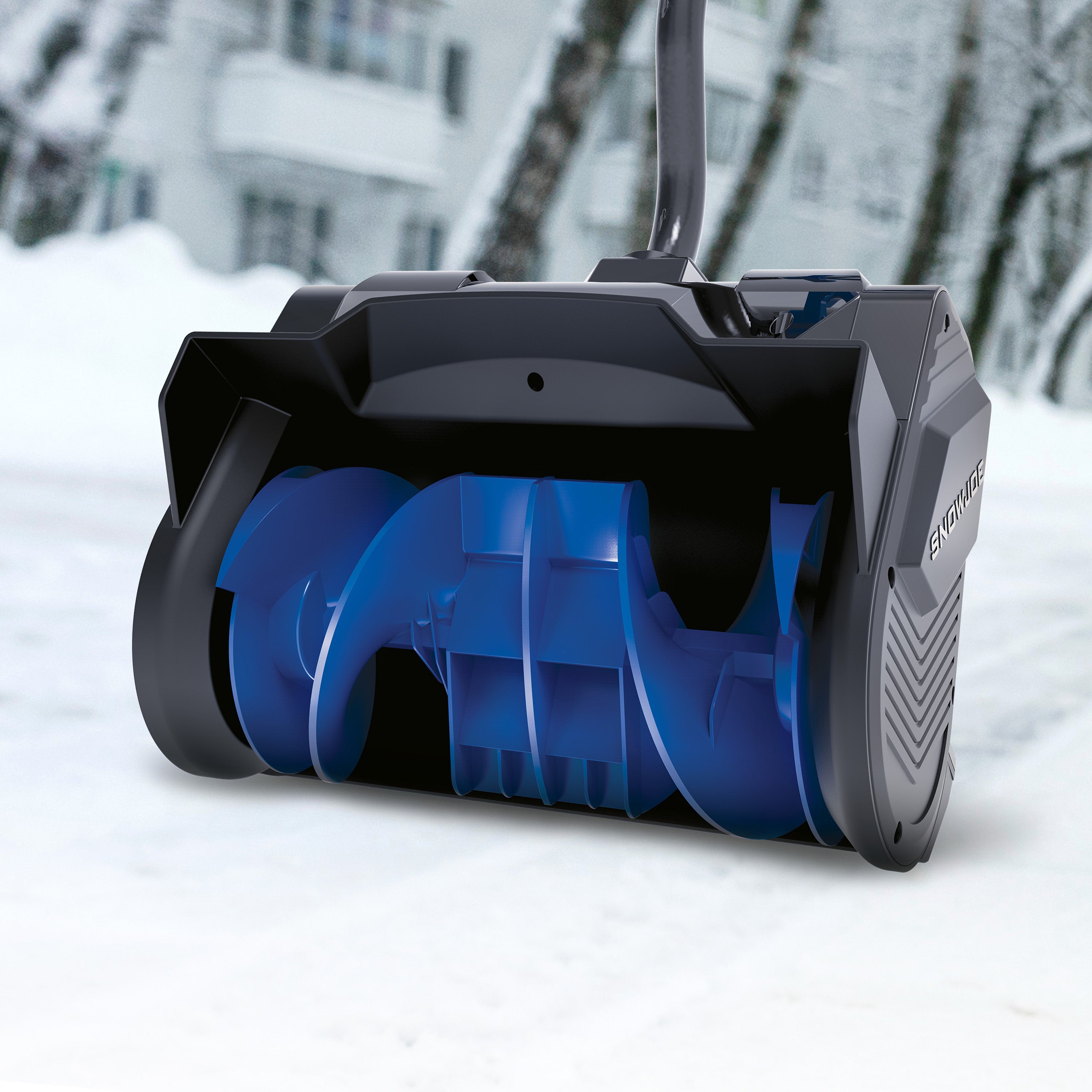 Snow Joe 24-Volt* IONMAX Cordless Snow Shovel Bundle | W/ 4.0-Ah Battery, Charger, Cover, Ice Scraper and Extended Warranty | CUT THE CORD®