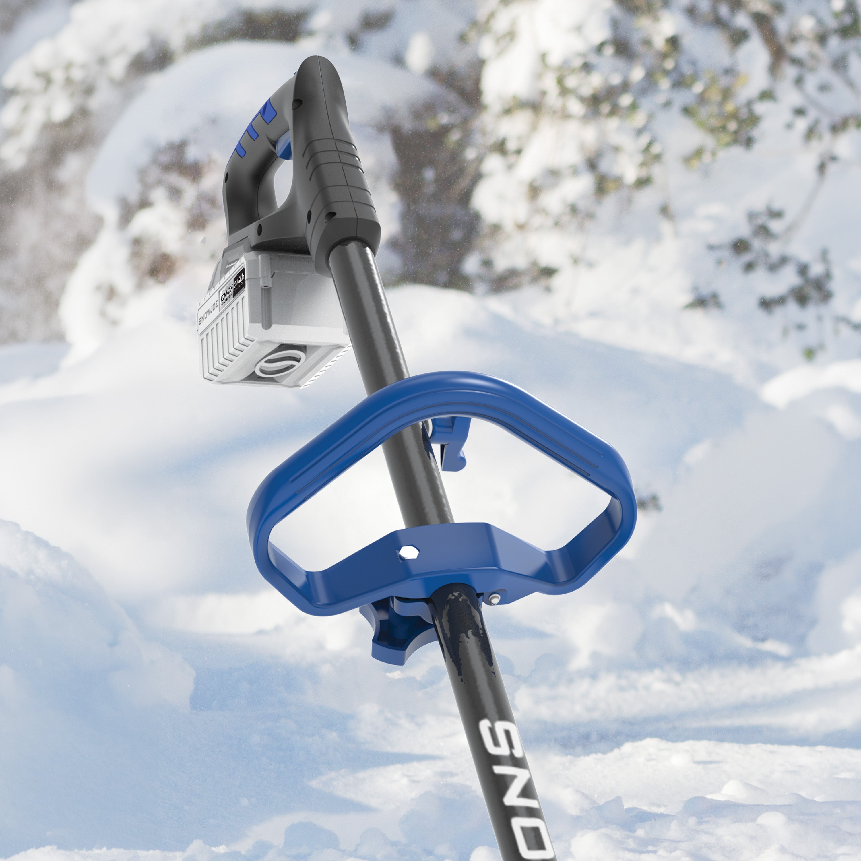 Snow Joe 24-Volt* IONMAX Cordless Snow Shovel Bundle | W/ 4.0-Ah Battery, Charger, Cover, Ice Scraper and Extended Warranty | CUT THE CORD®