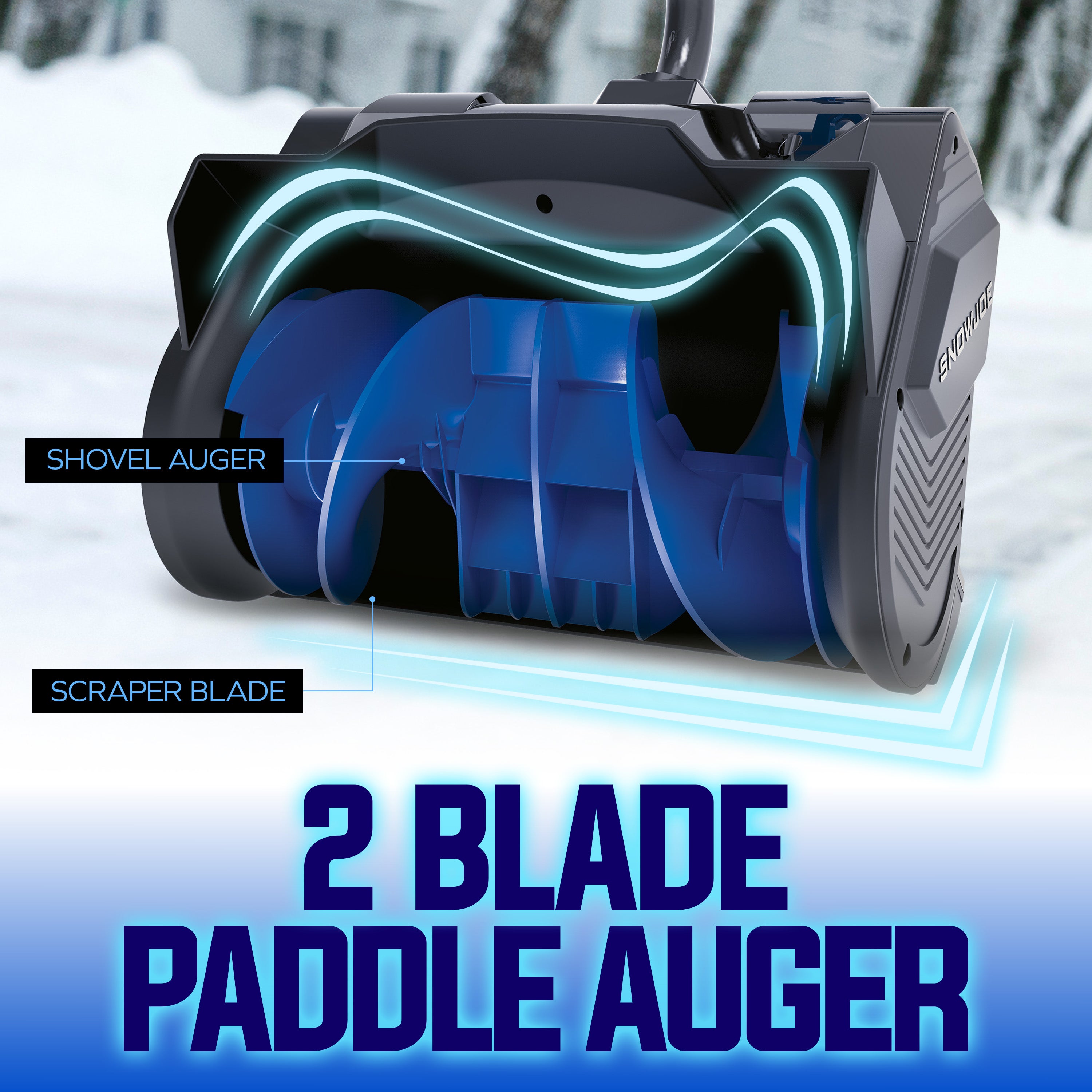 Snow Joe 24-Volt* IONMAX Cordless Snow Shovel Bundle | W/ 4.0-Ah Battery, Charger, Cover, Ice Scraper and Extended Warranty | CUT THE CORD®