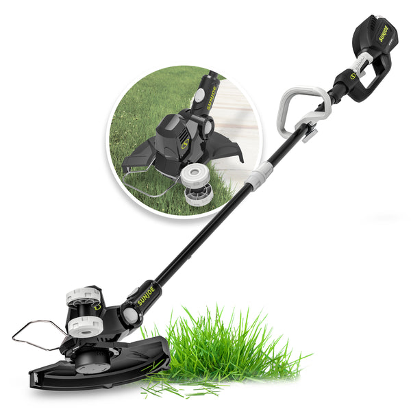 Sun Joe 24-Volt IONMAX Cordless String Trimmer | 12-Inch | Multi-Angle