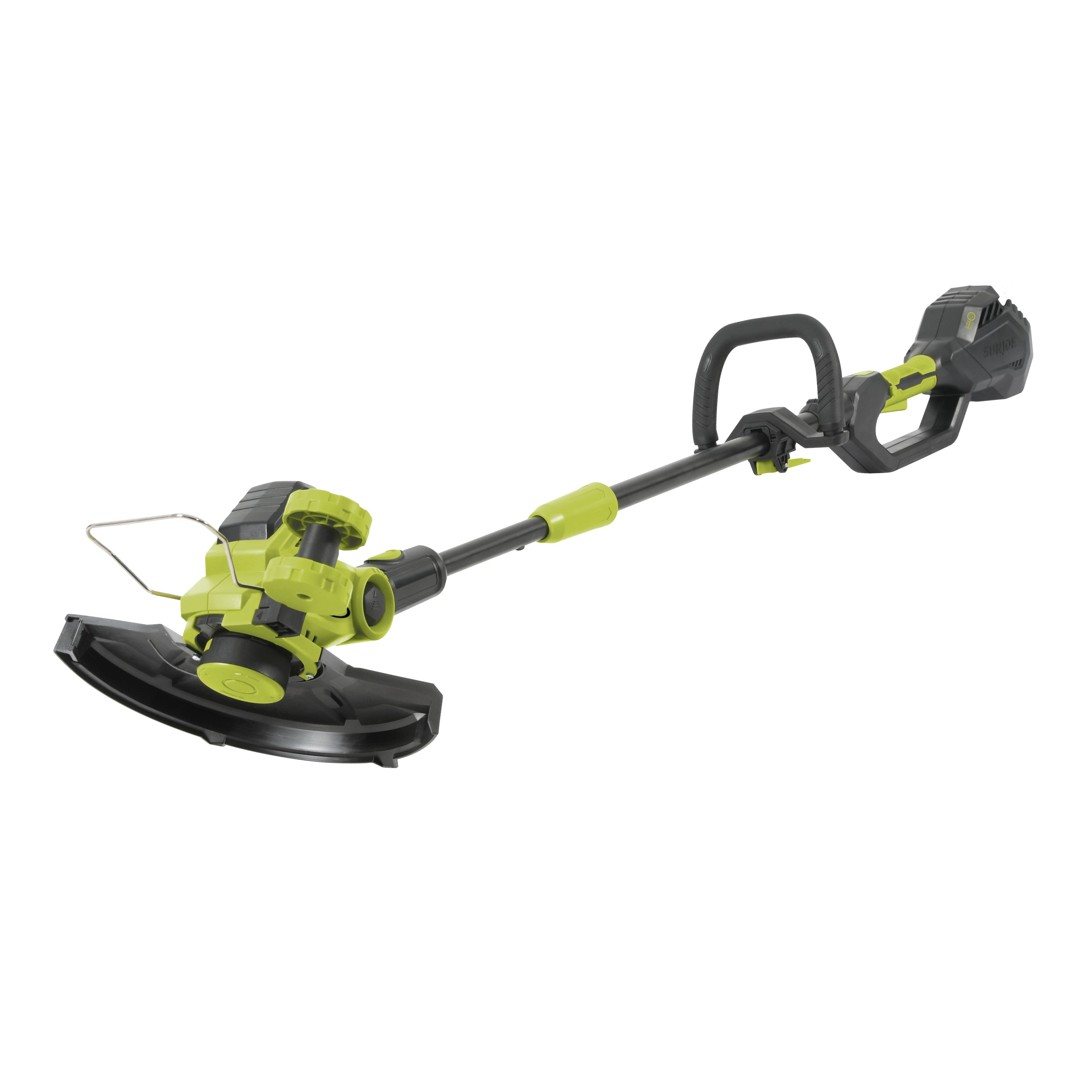 Sun Joe 24-volt cordless 12-inch string grass trimmer.