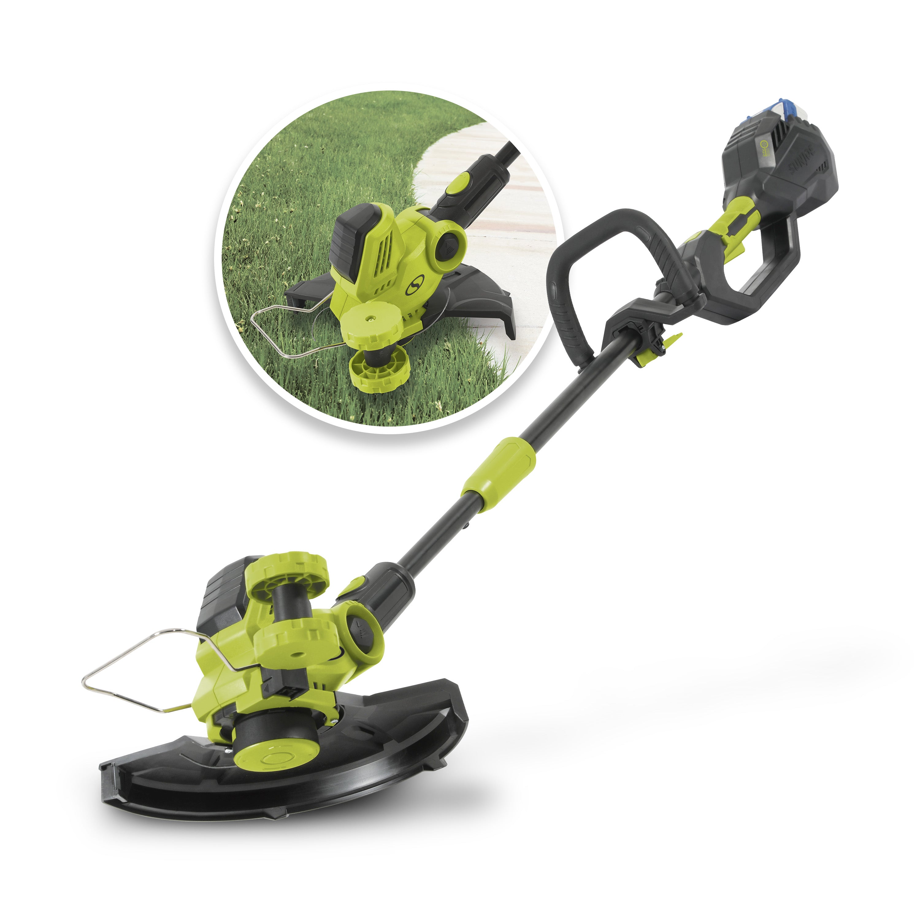 Sun Joe 24V-ST14 24-Volt* IONMAX Cordless String Trimmer Kit W/ 4.0-Ah Battery + Charger