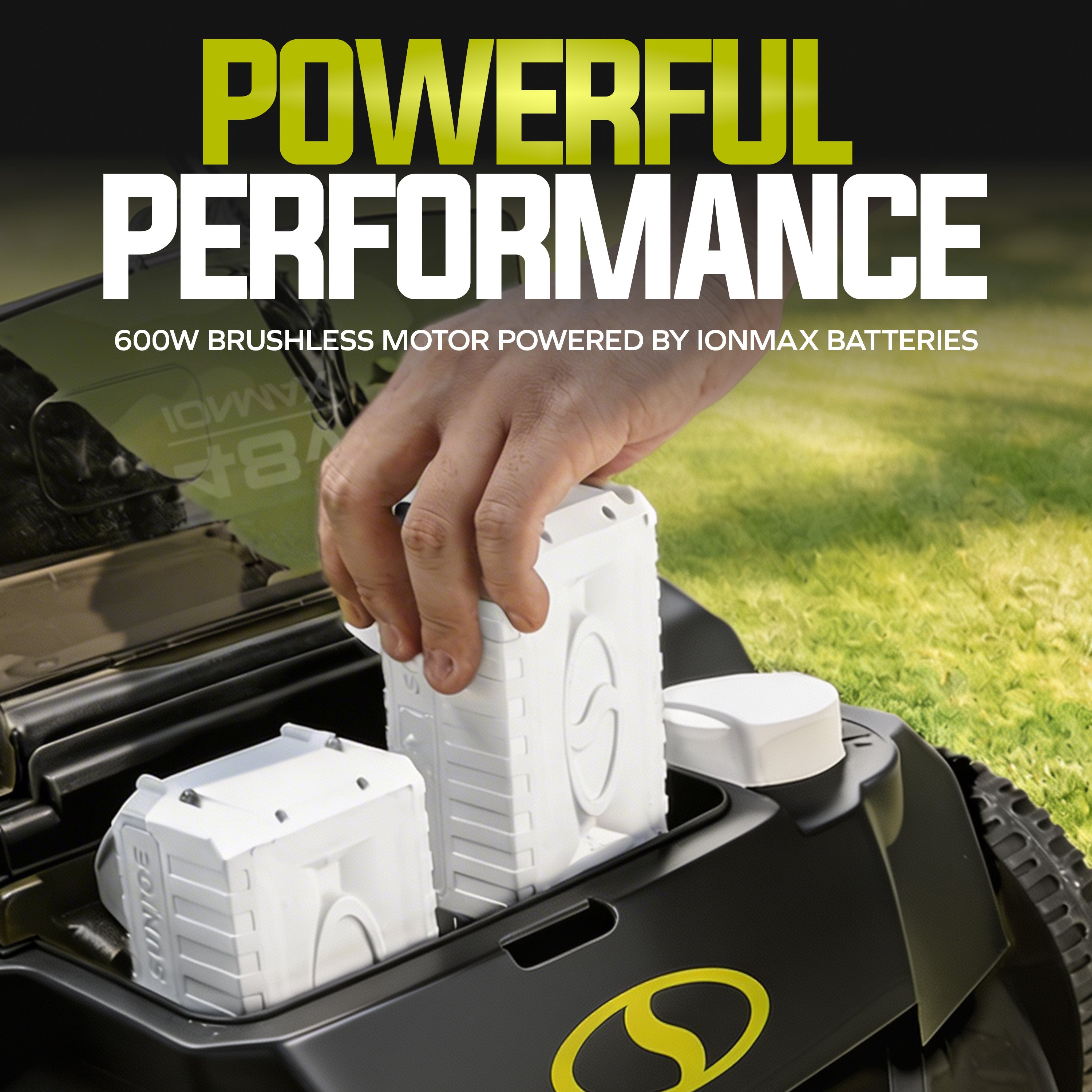 Sun Joe 48-Volt* IONMAX Cordless Scarifier + Dethatcher | 5-Depth Posi