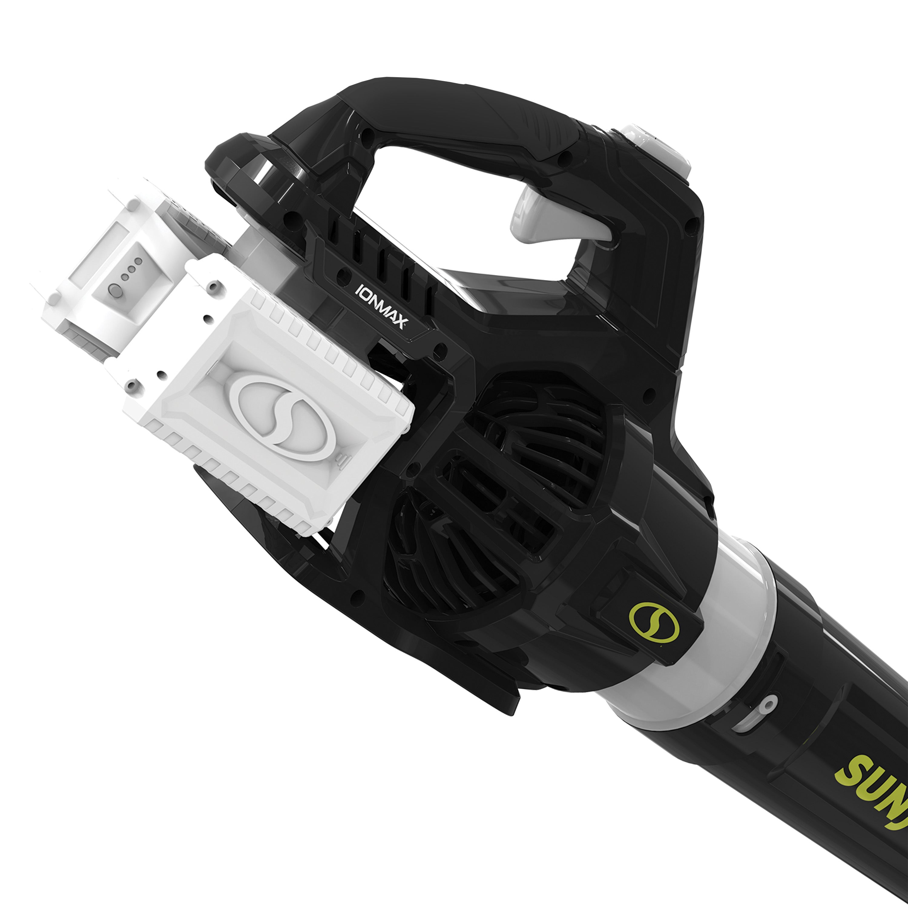 Sun Joe Cordless Brushless Turbine Jet Blower | W/ 2 x 2.0-Ah Batteries + Charger