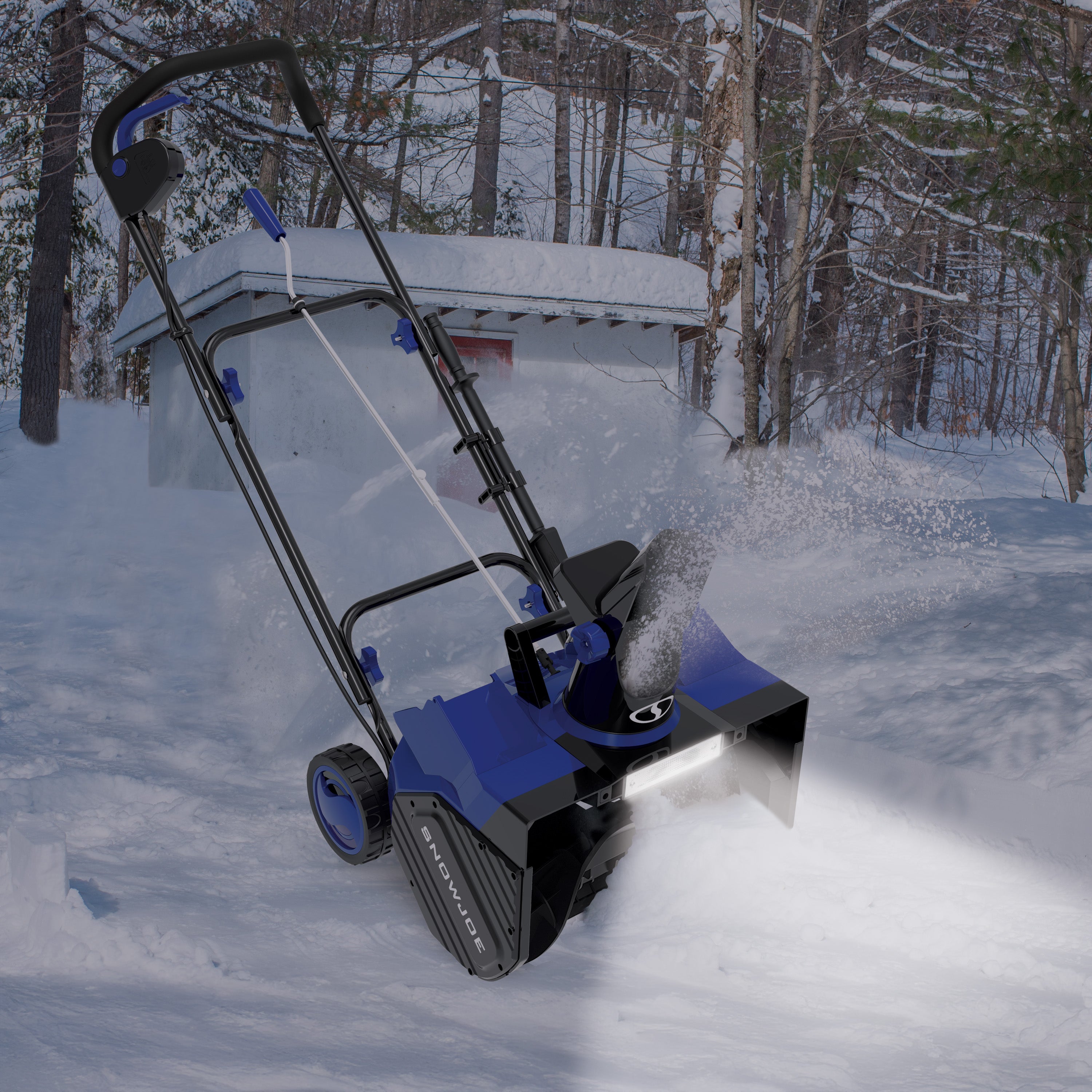 Snow Joe 48-Volt* IONMAX Snow Blower Bundle | W/ 2 x 4.0-Ah Batteries,