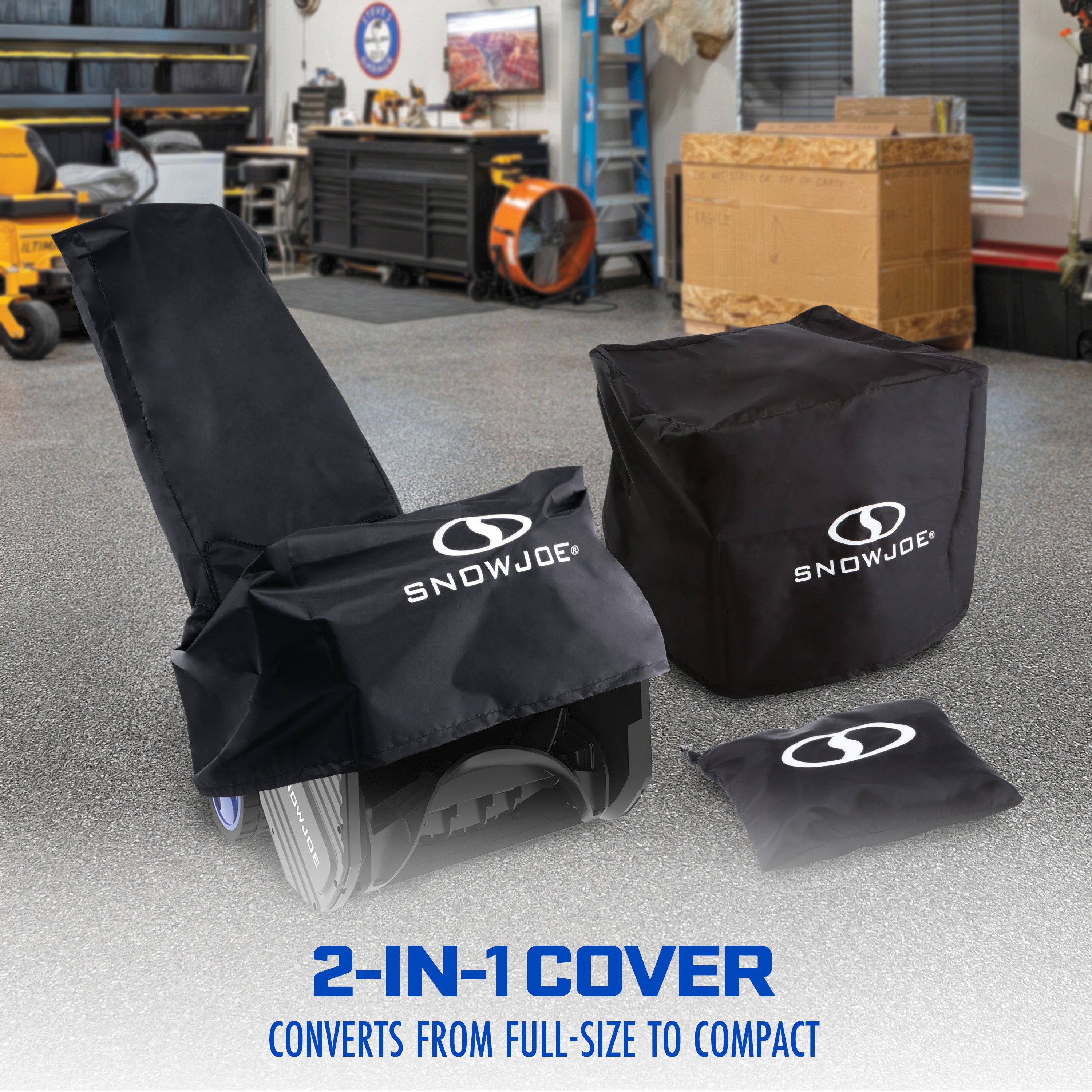 Snow Joe 48-Volt* IONMAX Snow Blower Bundle | W/ 2 x 4.0-Ah Batteries, Dual Port Charger, Cover, Ice Scraper, and Extended Warranty